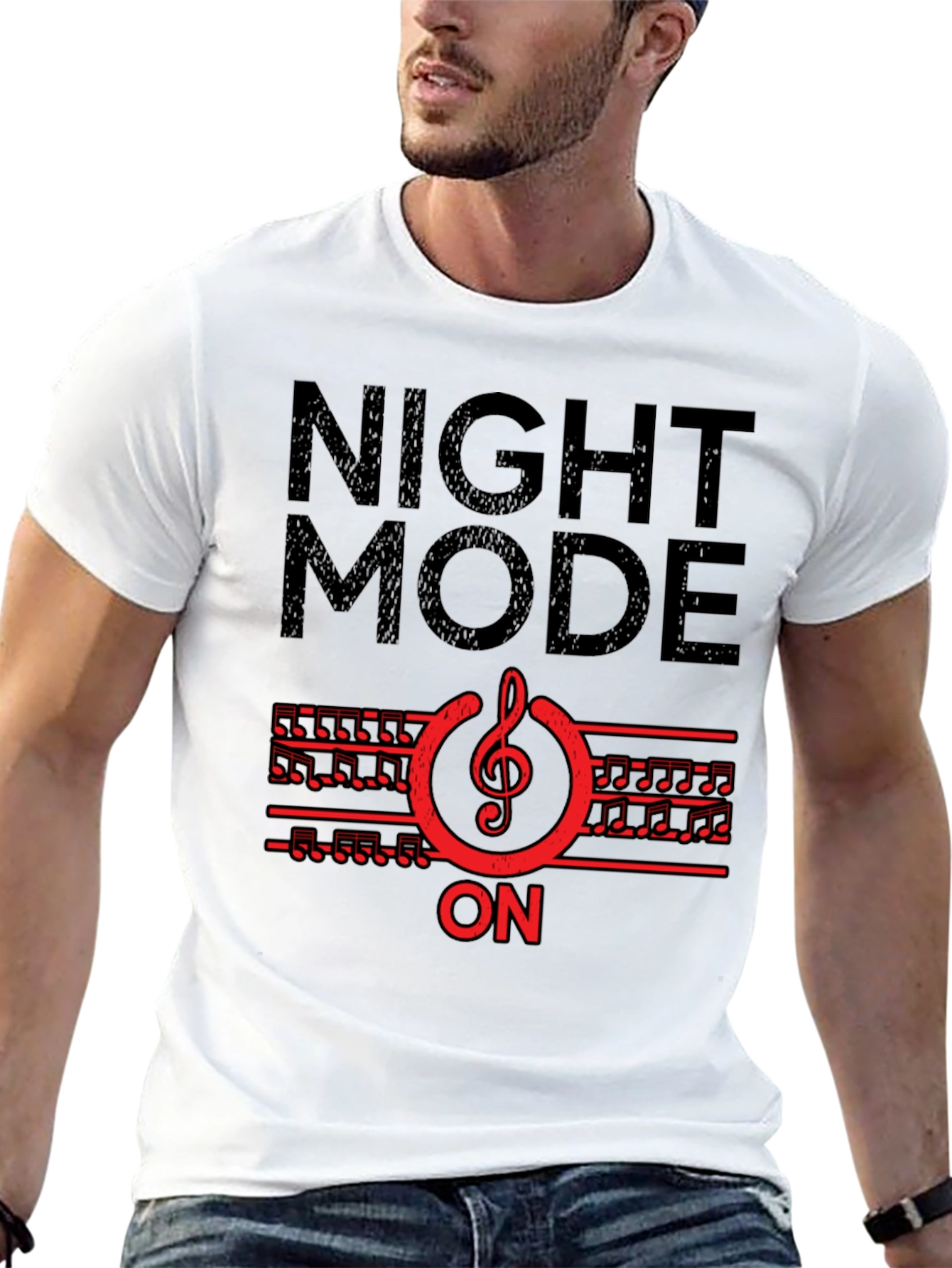 Night Mode On Music T-Shirt