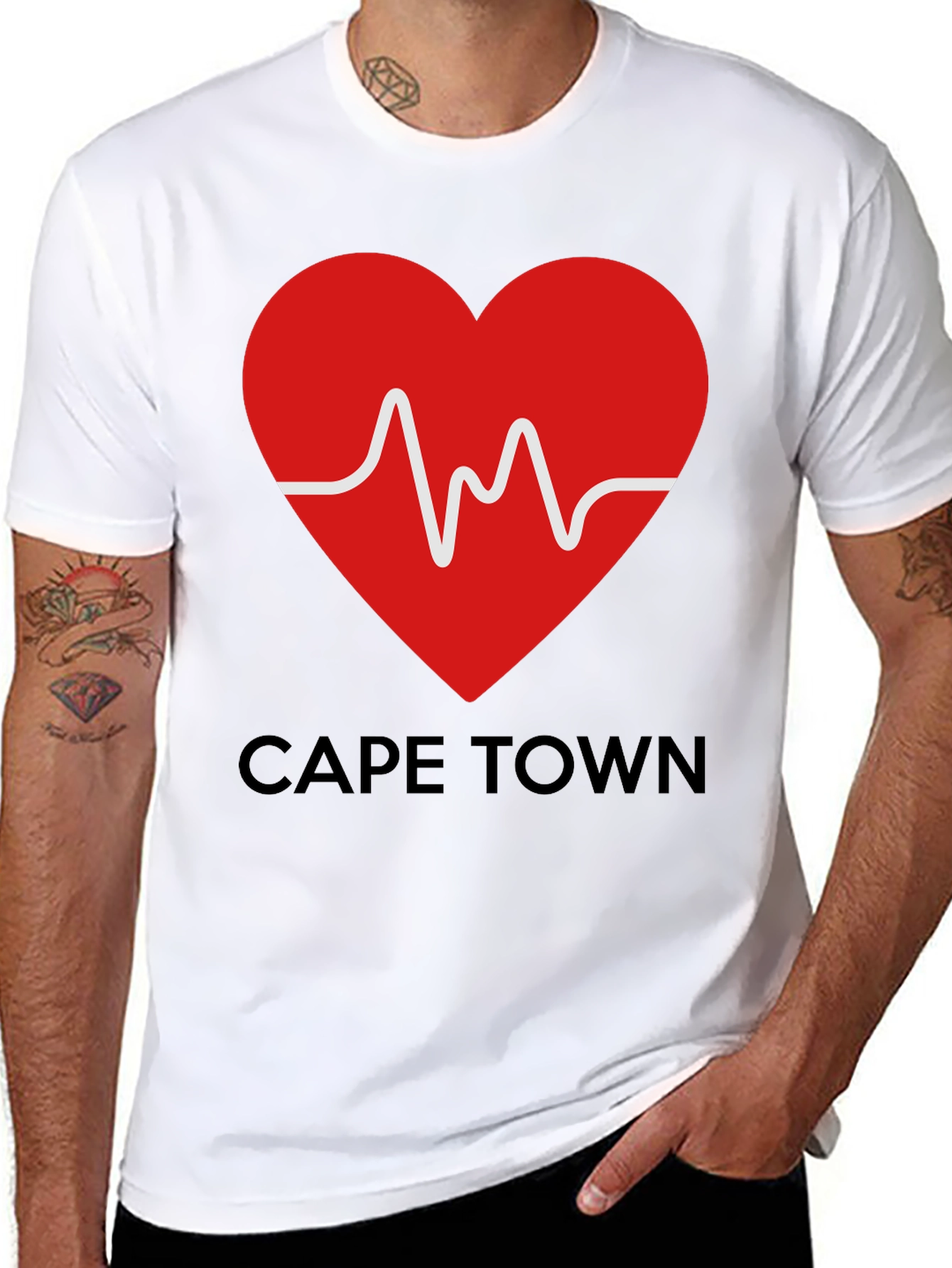 Cape Town Heartbeat T-Shirt