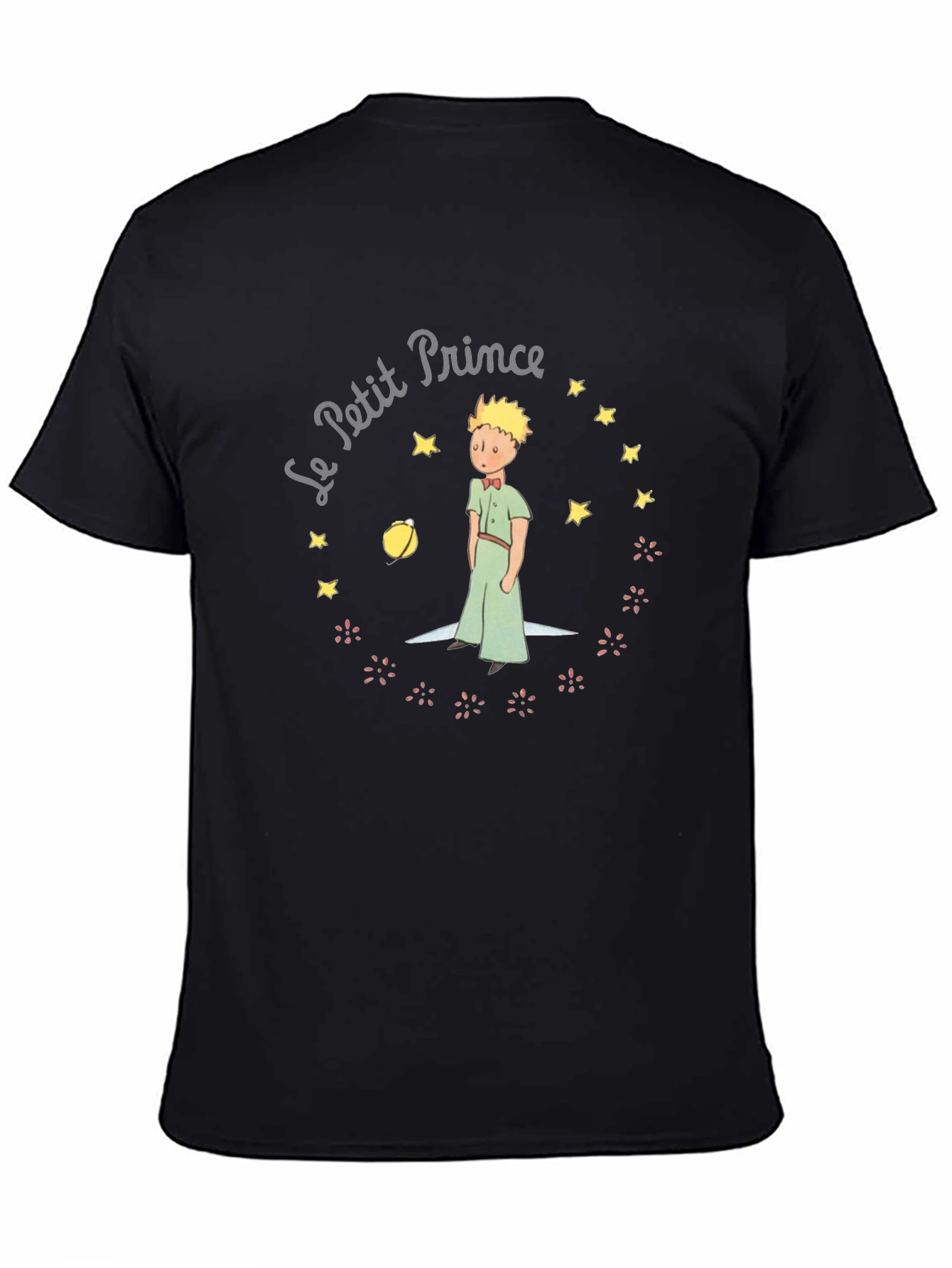 Le Petit Prince Graphic Tee - Unisex Black T-Shirt