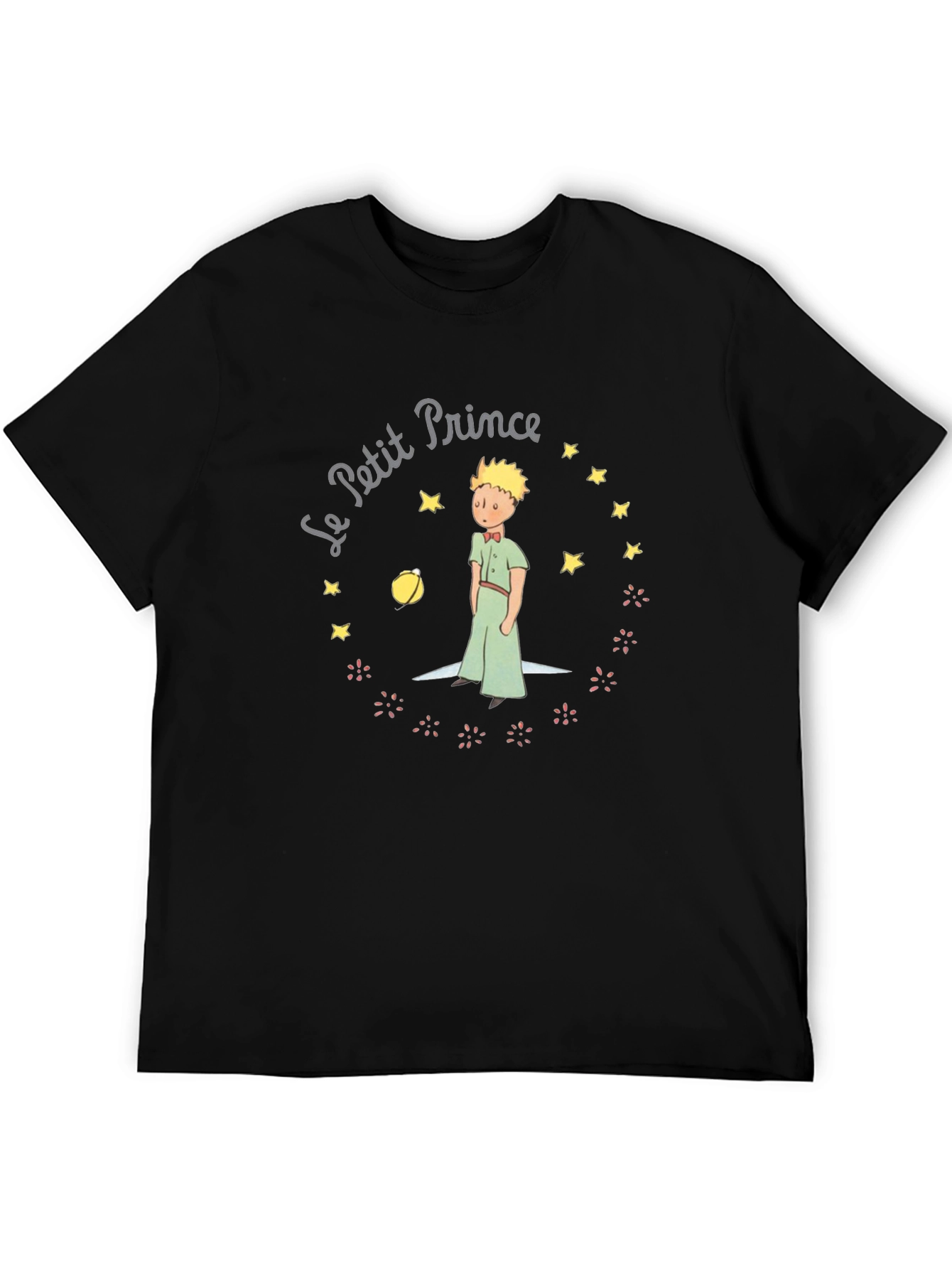 Le Petit Prince Graphic Tee - Unisex Black T-Shirt