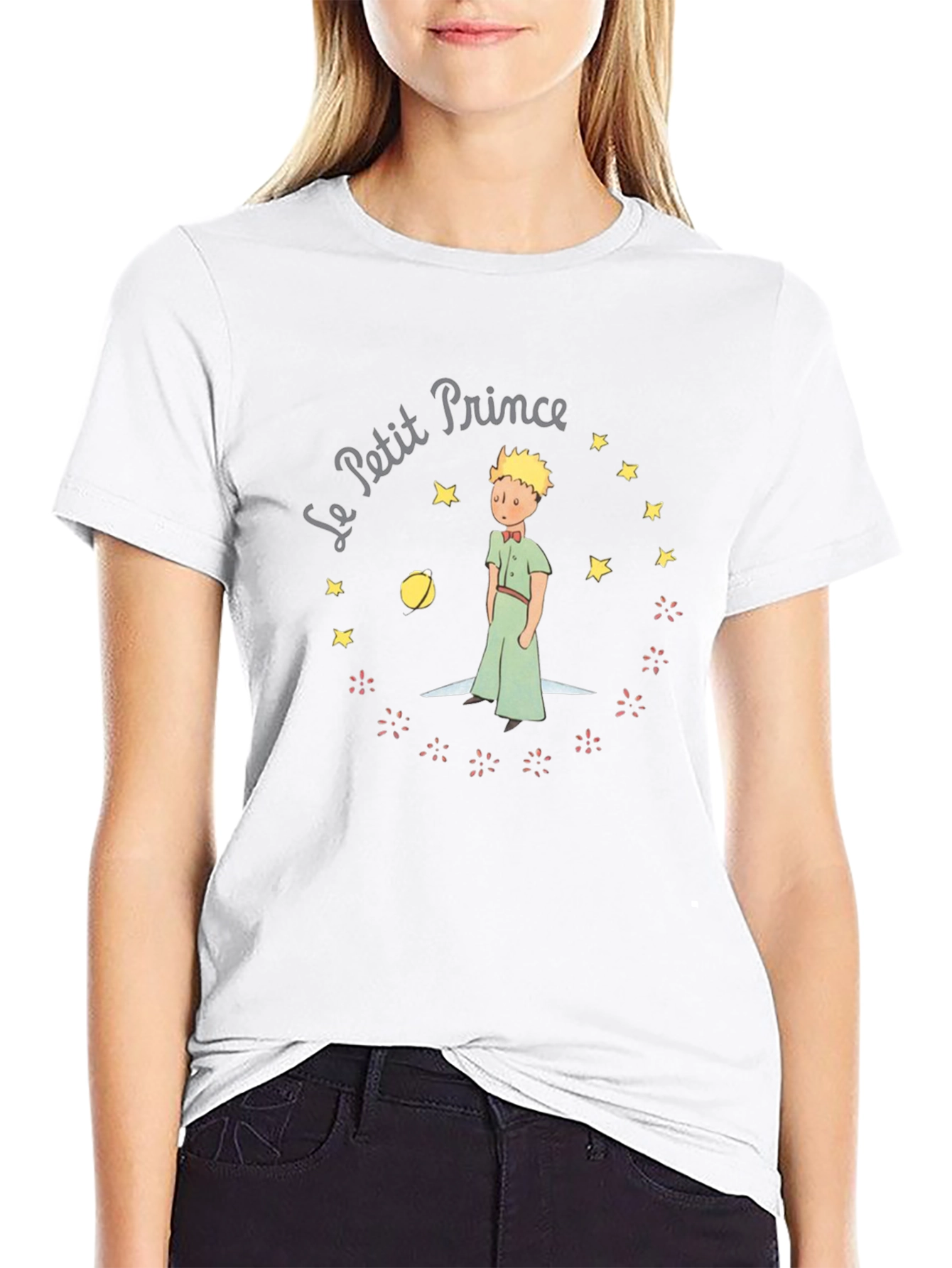 Le Petit Prince Graphic Tee - Unisex Black T-Shirt