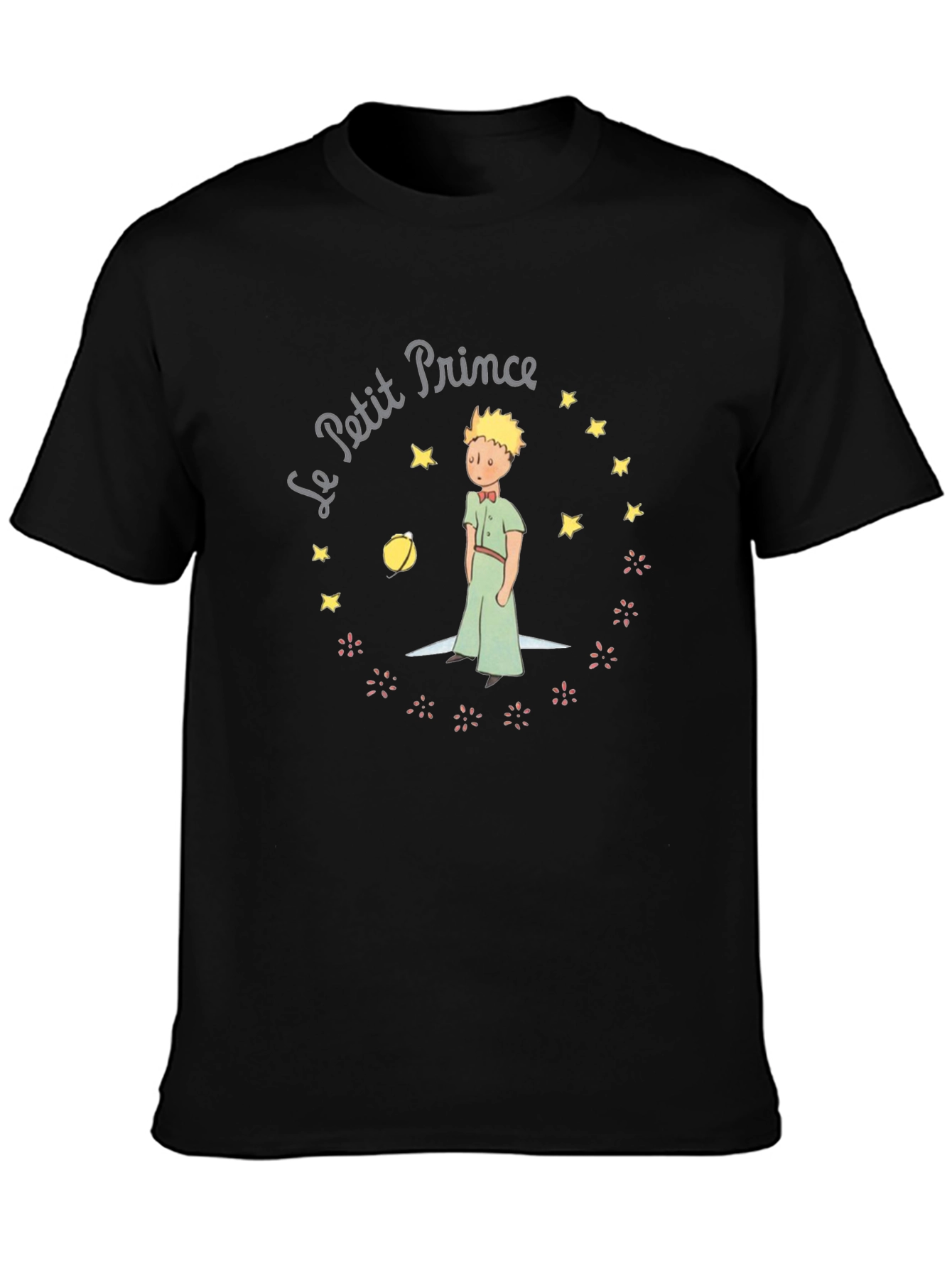 Le Petit Prince Graphic Tee - Unisex Black T-Shirt
