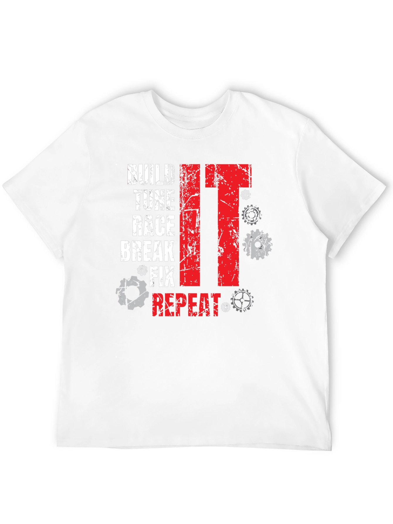 Build Tune Race Mechanic T-Shirt
