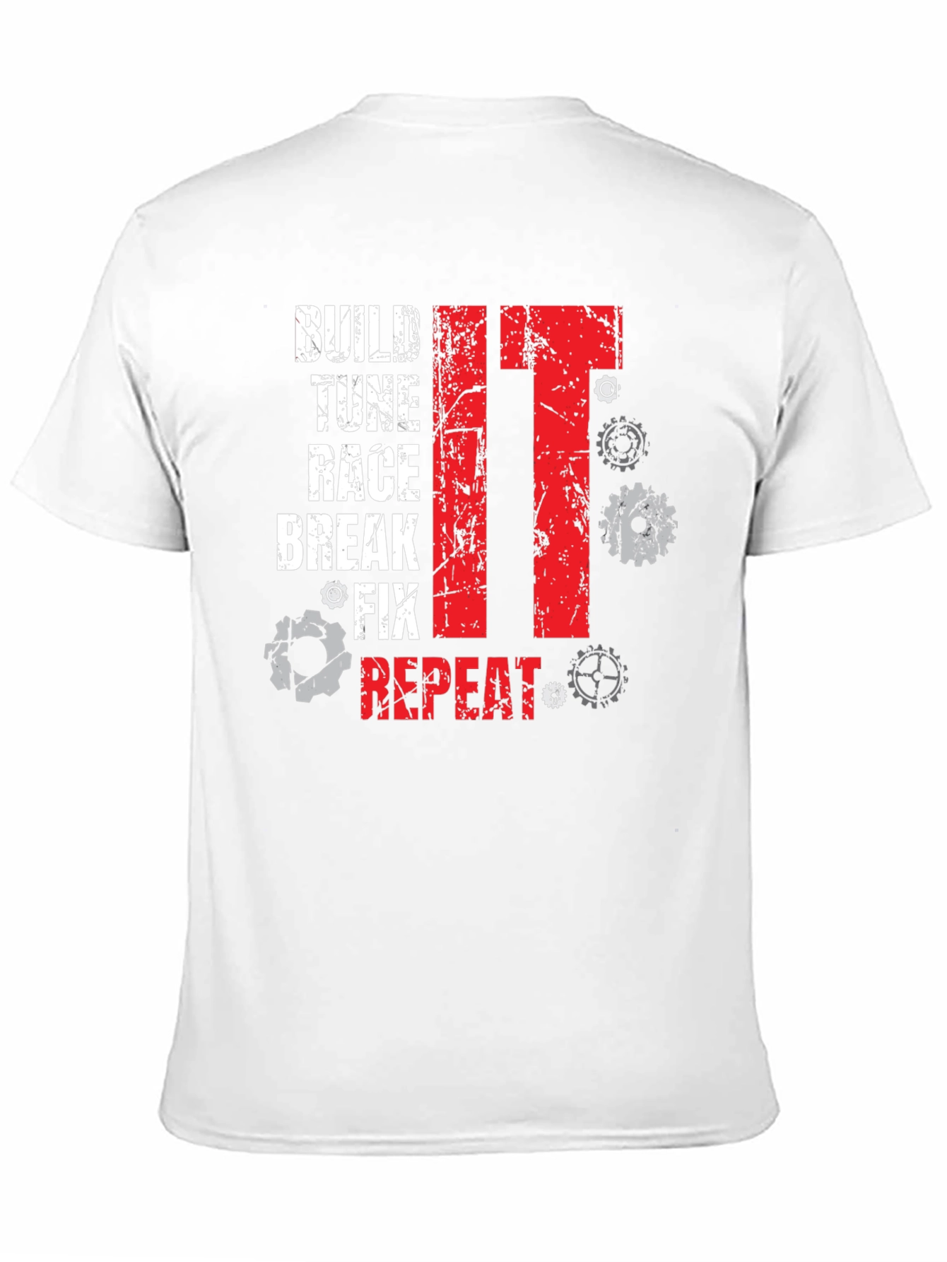 Build Tune Race Mechanic T-Shirt