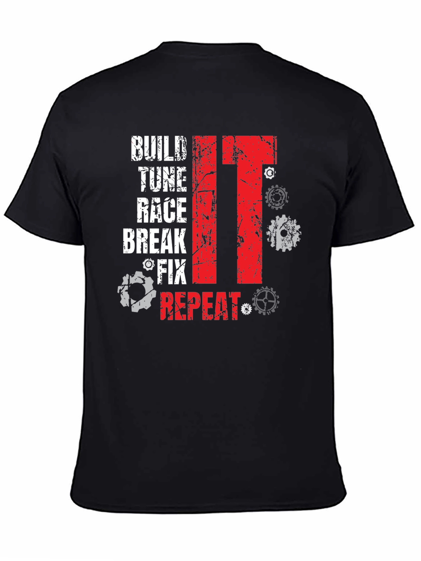 Build Tune Race Mechanic T-Shirt