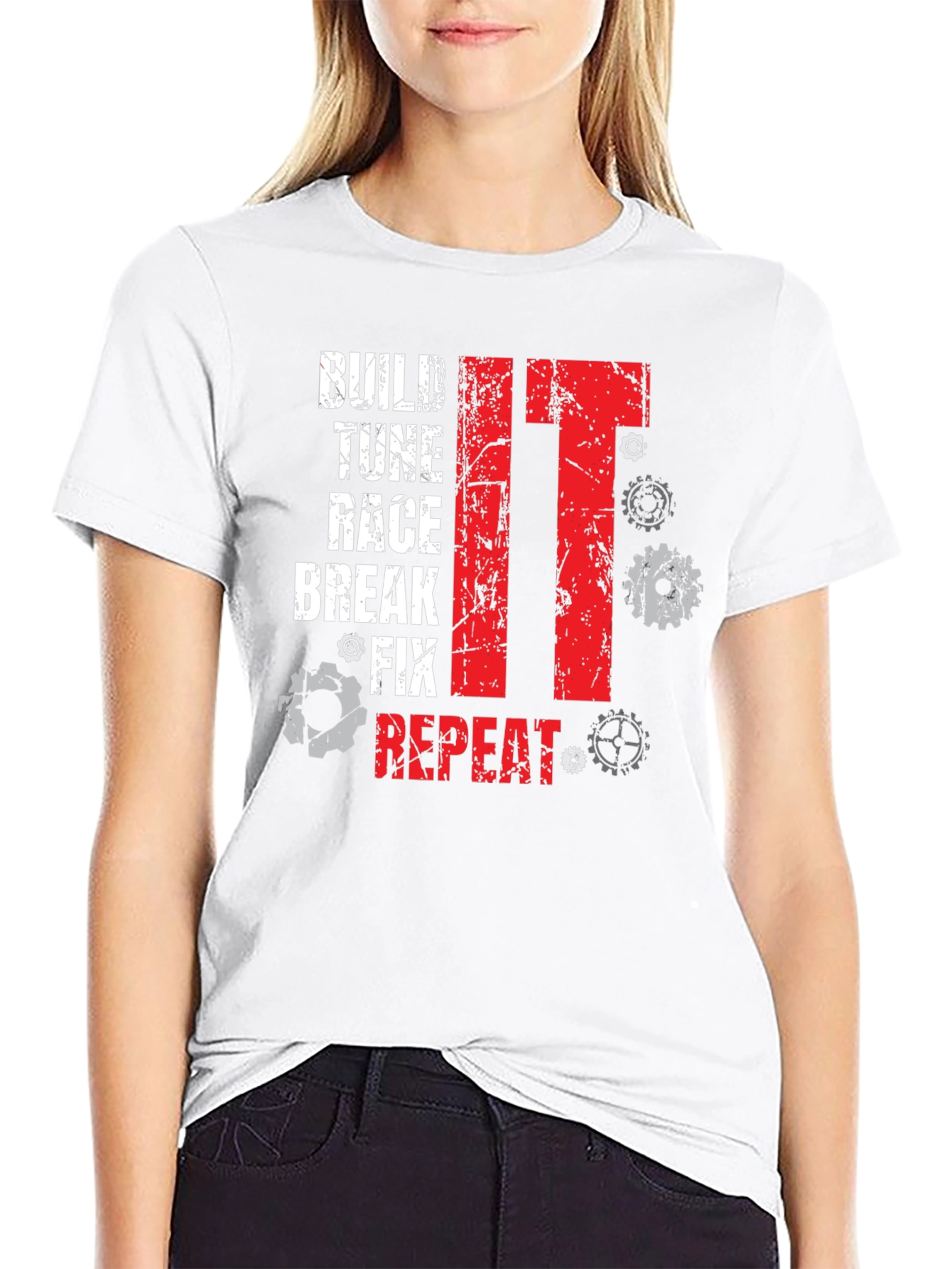Build Tune Race Mechanic T-Shirt