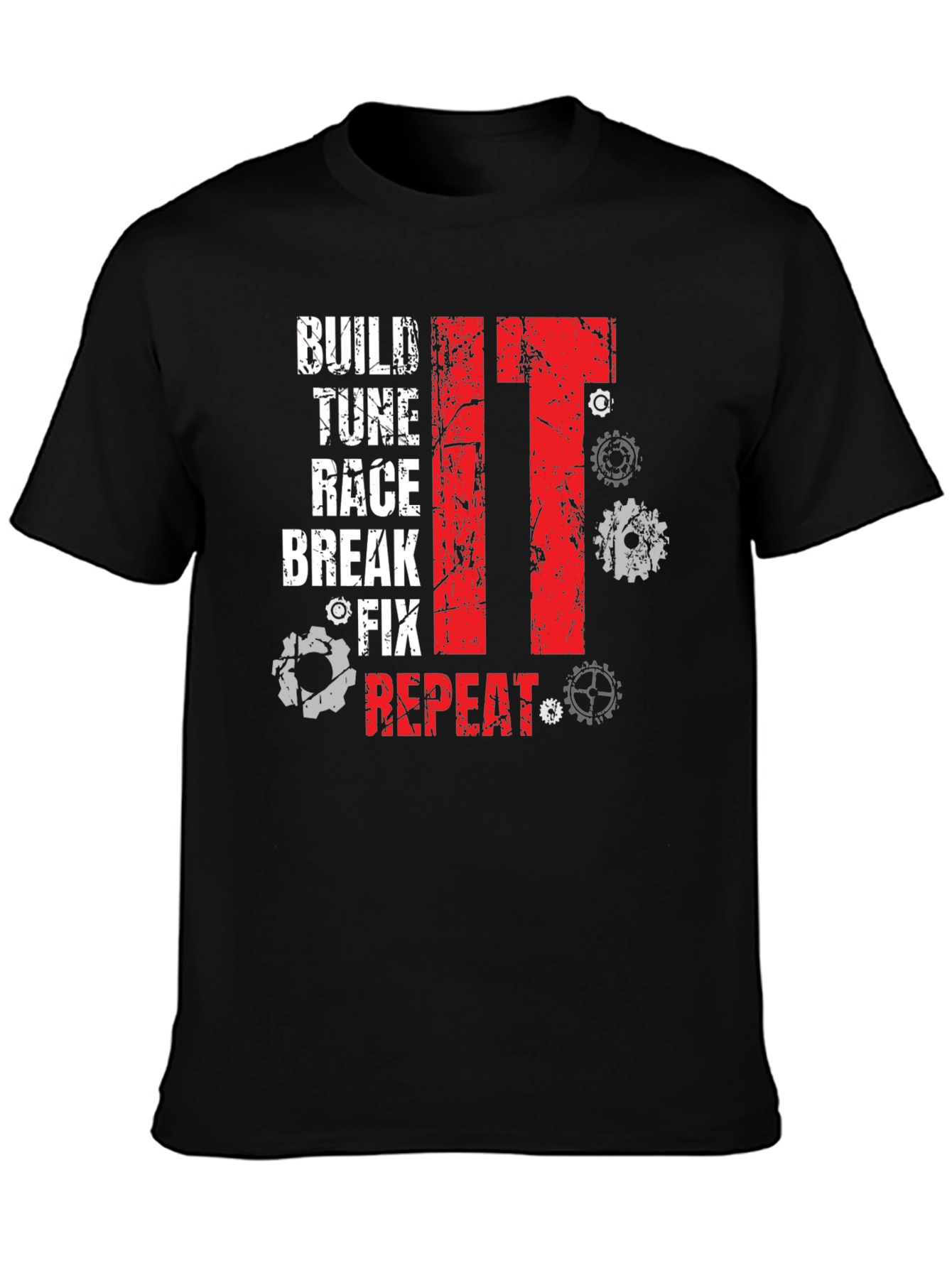 Build Tune Race Mechanic T-Shirt