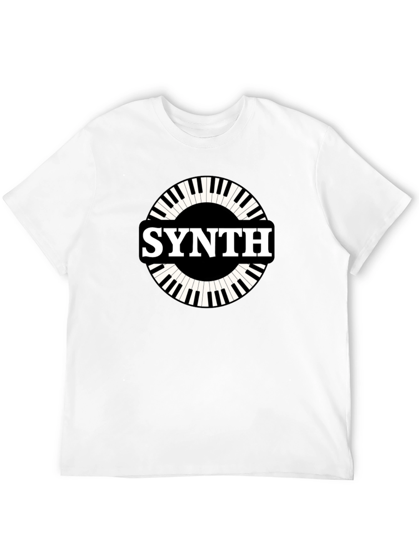Synth Keyboard T-Shirt - Musician Apparel