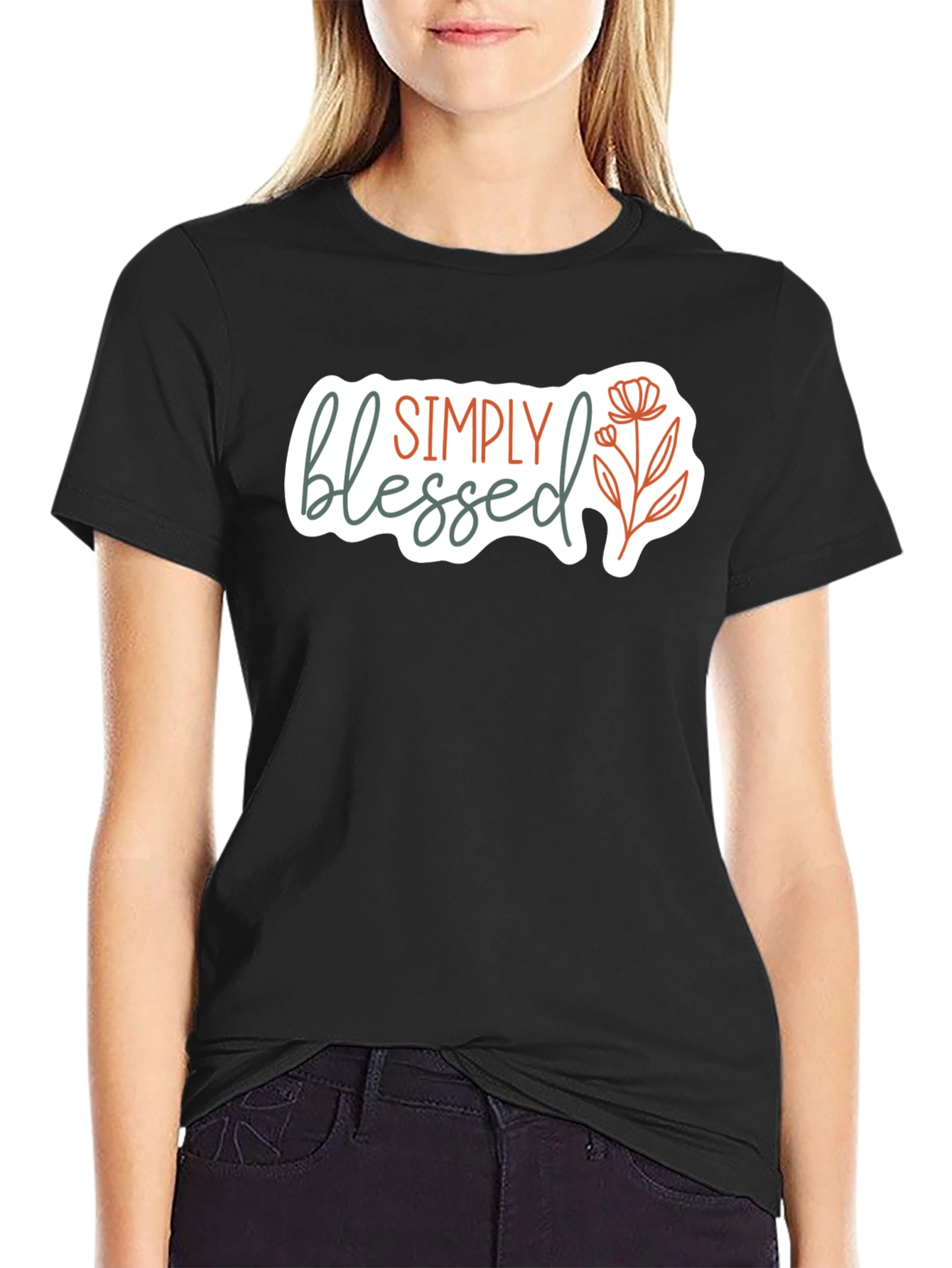 Simply Blessed Graphic T-Shirt