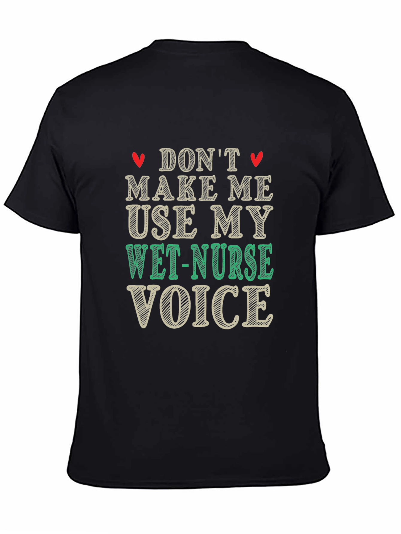 Funny Vet Nurse Voice T-Shirt