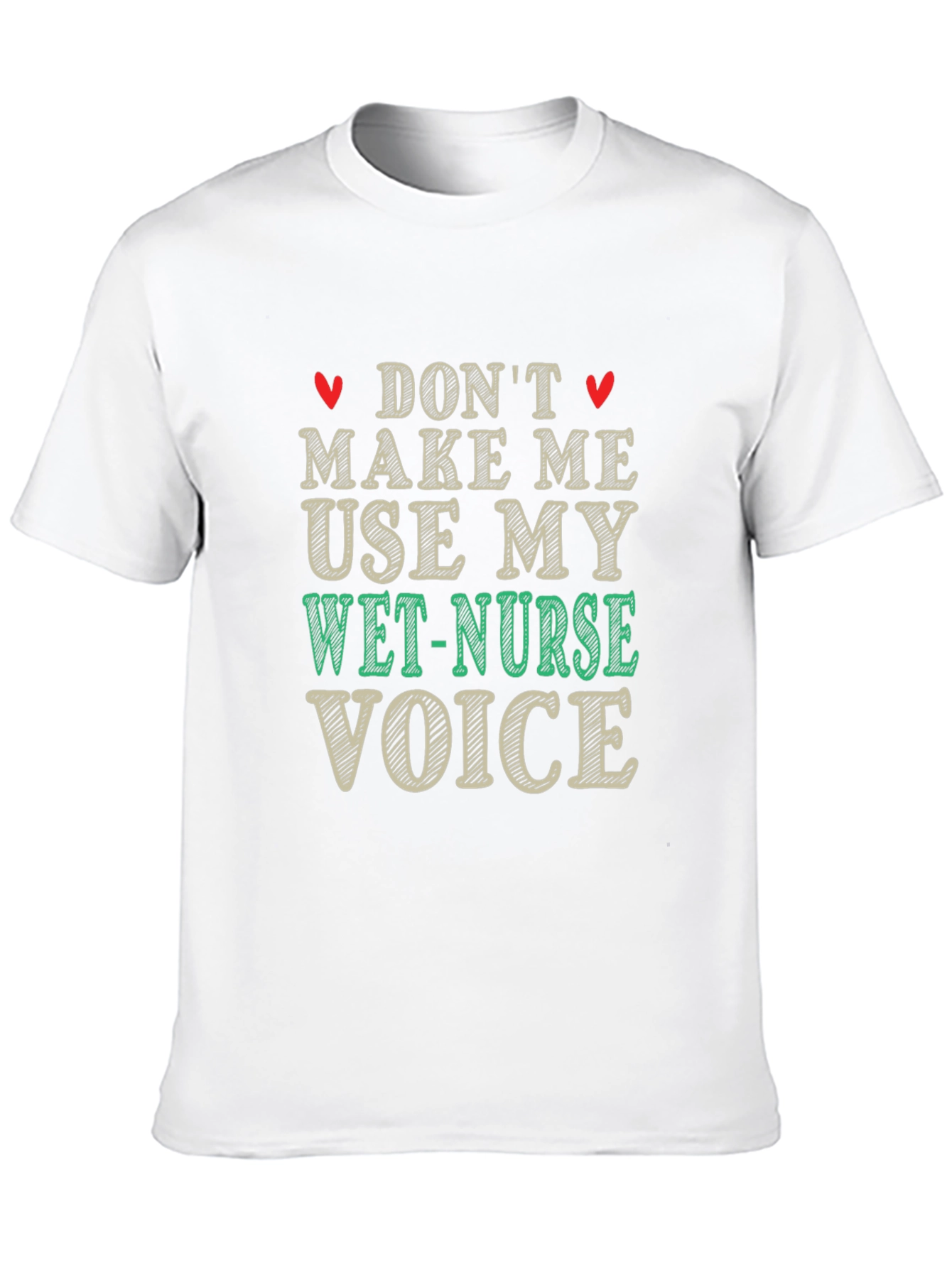 Funny Vet Nurse Voice T-Shirt