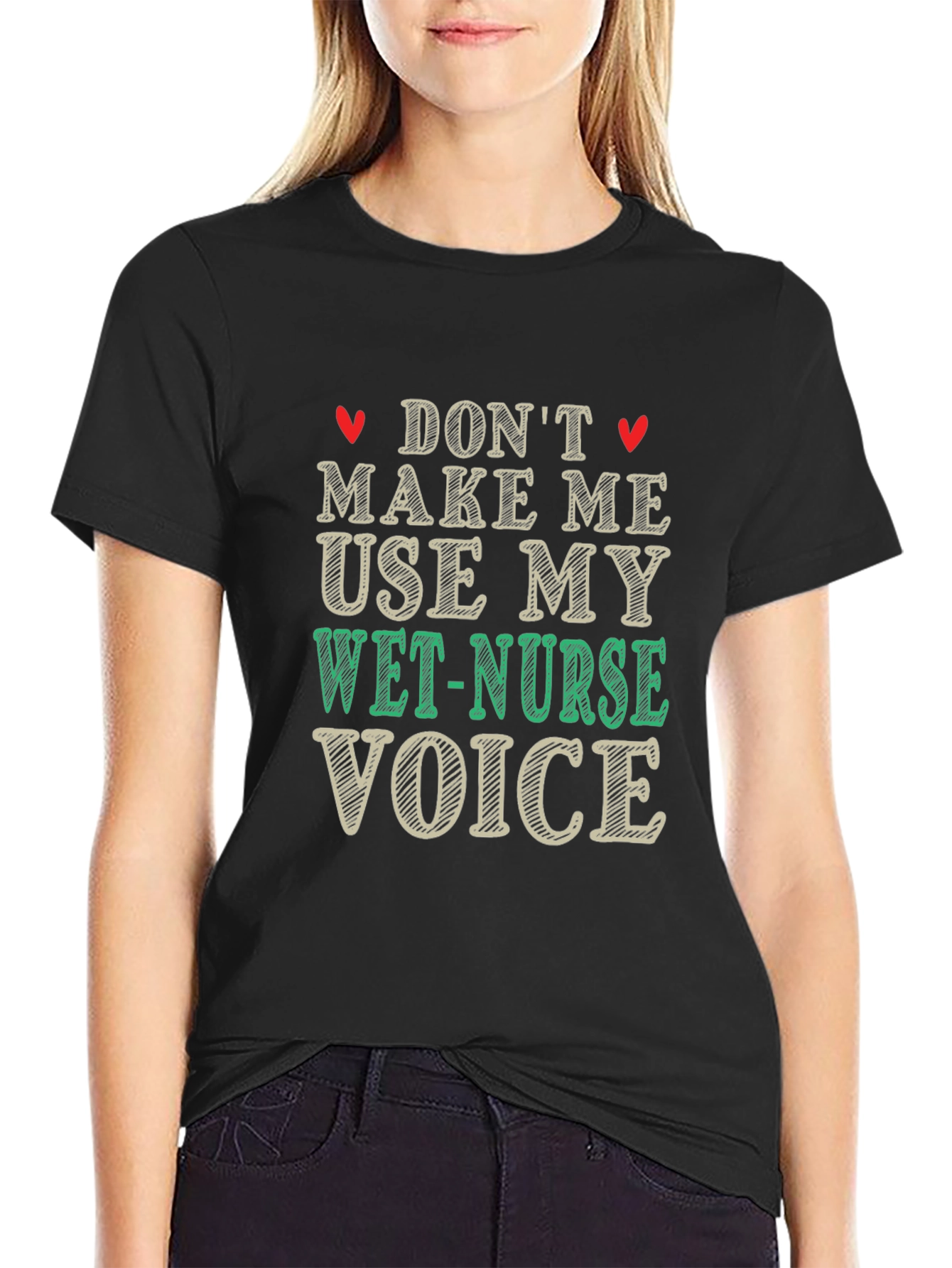 Funny Vet Nurse Voice T-Shirt