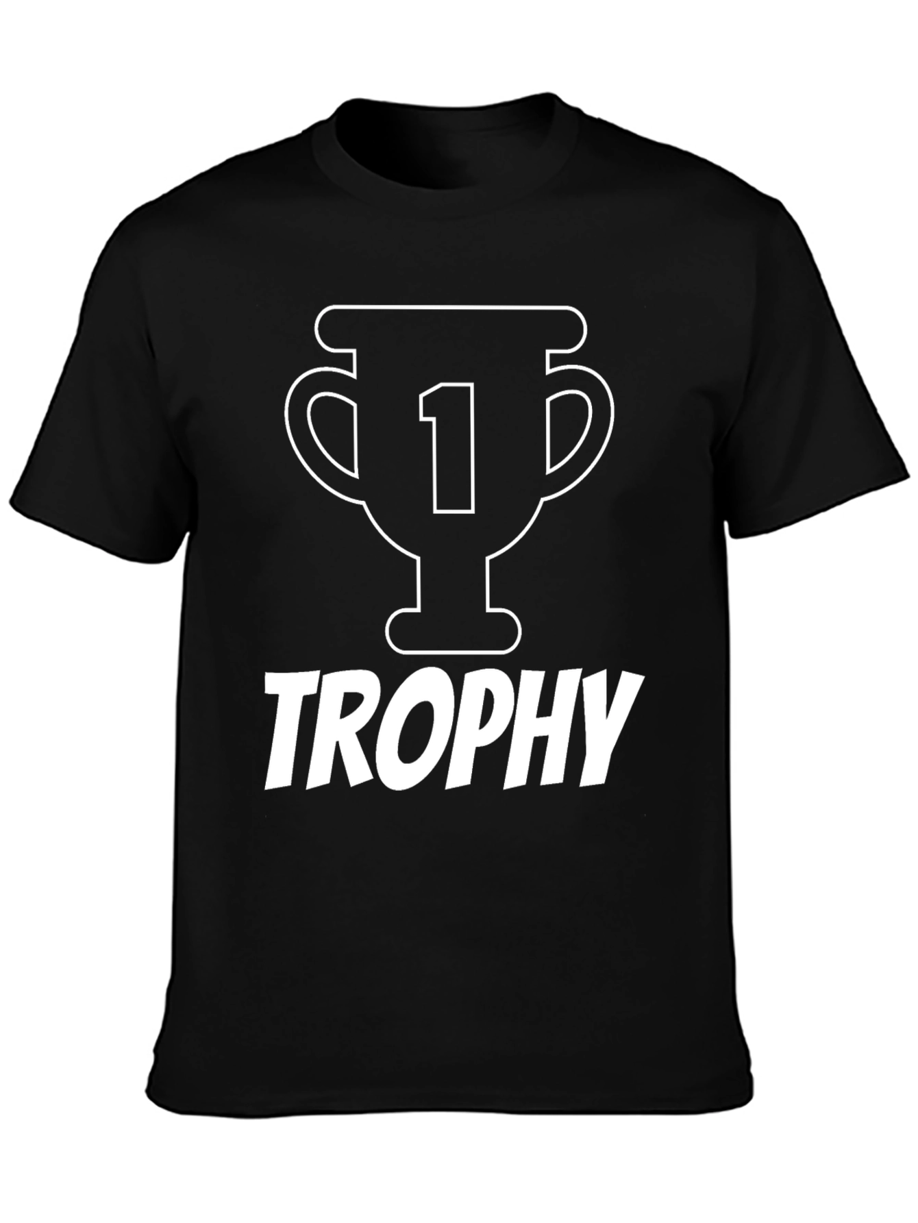 Trophy Graphic Tee - Number One Fan Shirt