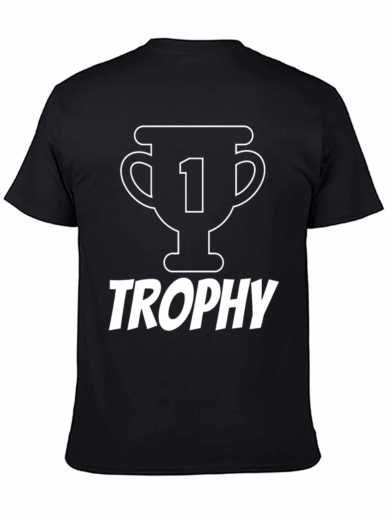 Trophy Graphic Tee - Number One Fan Shirt