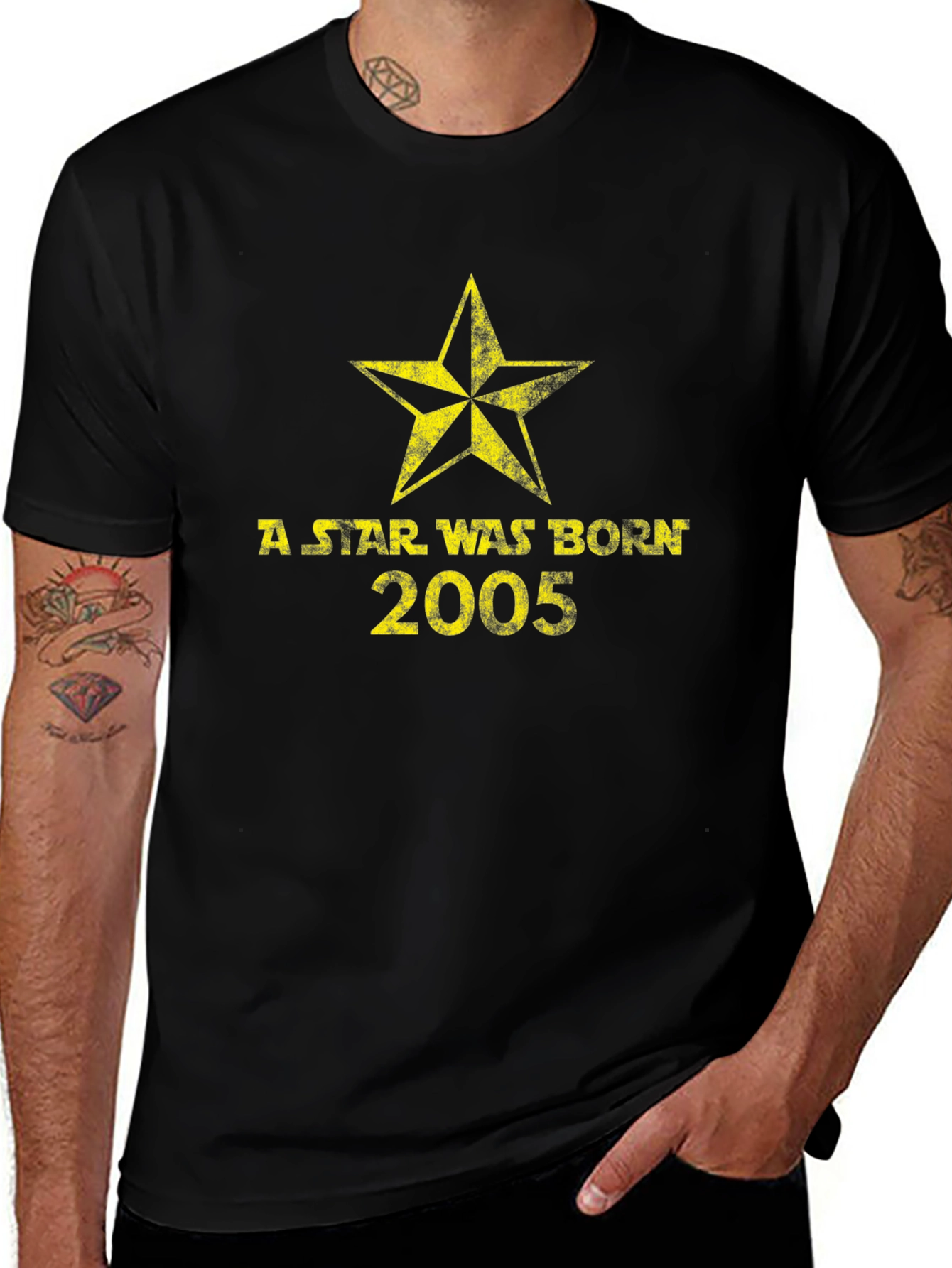 A Star Was Born 2005 Black T-Shirt