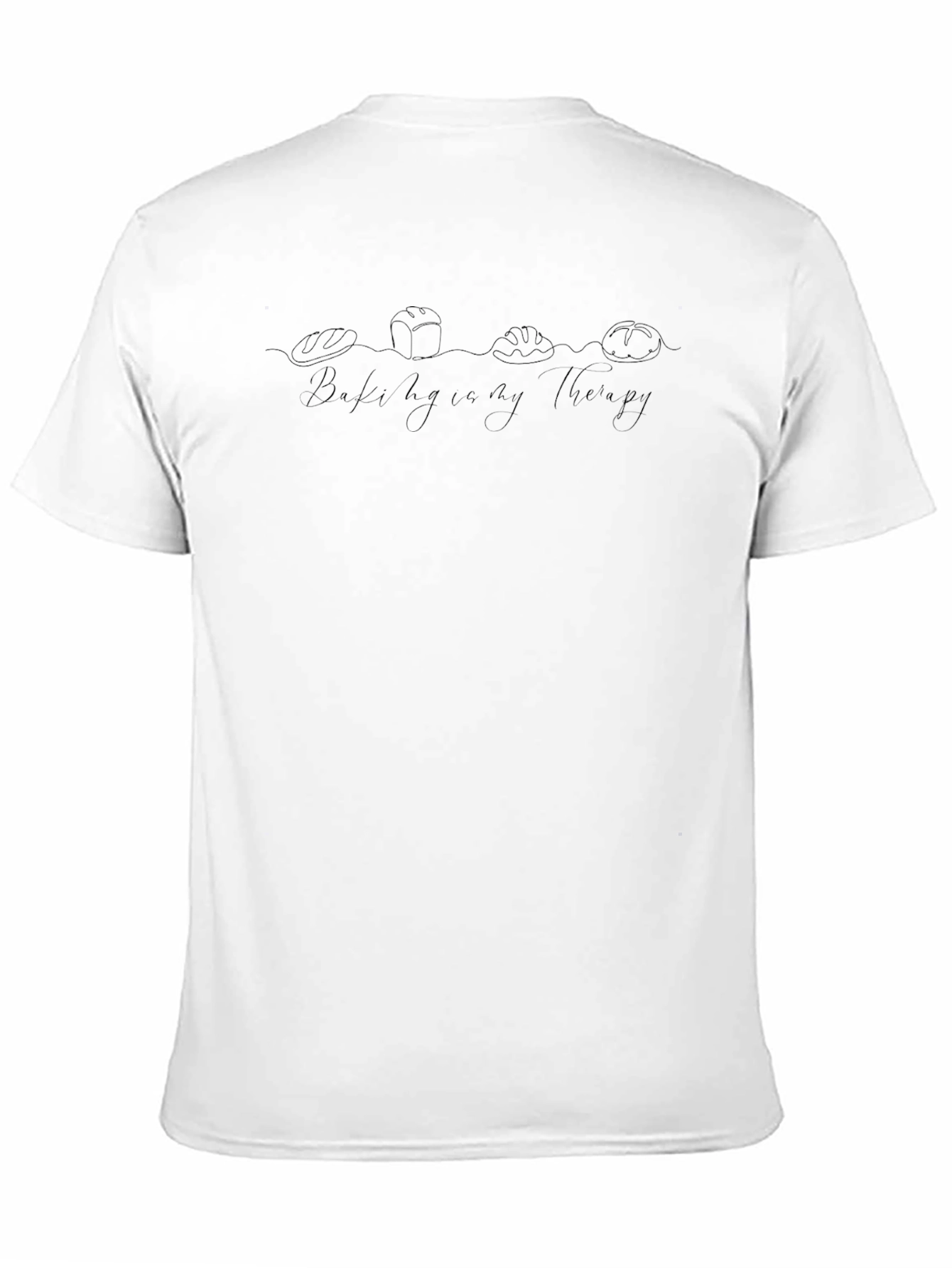 Bakeography Therapy Black Tee