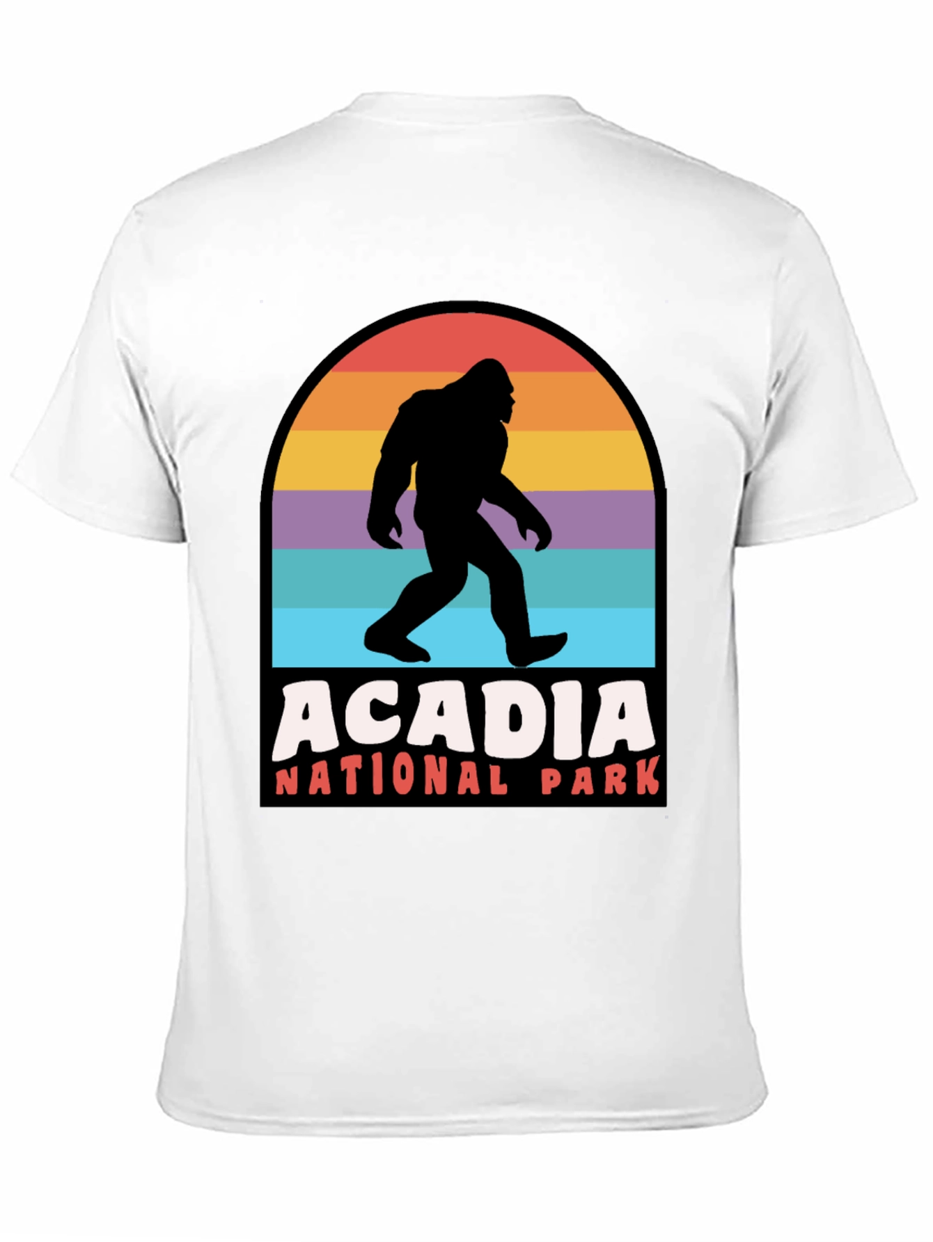 Acadia National Park Bigfoot T-Shirt