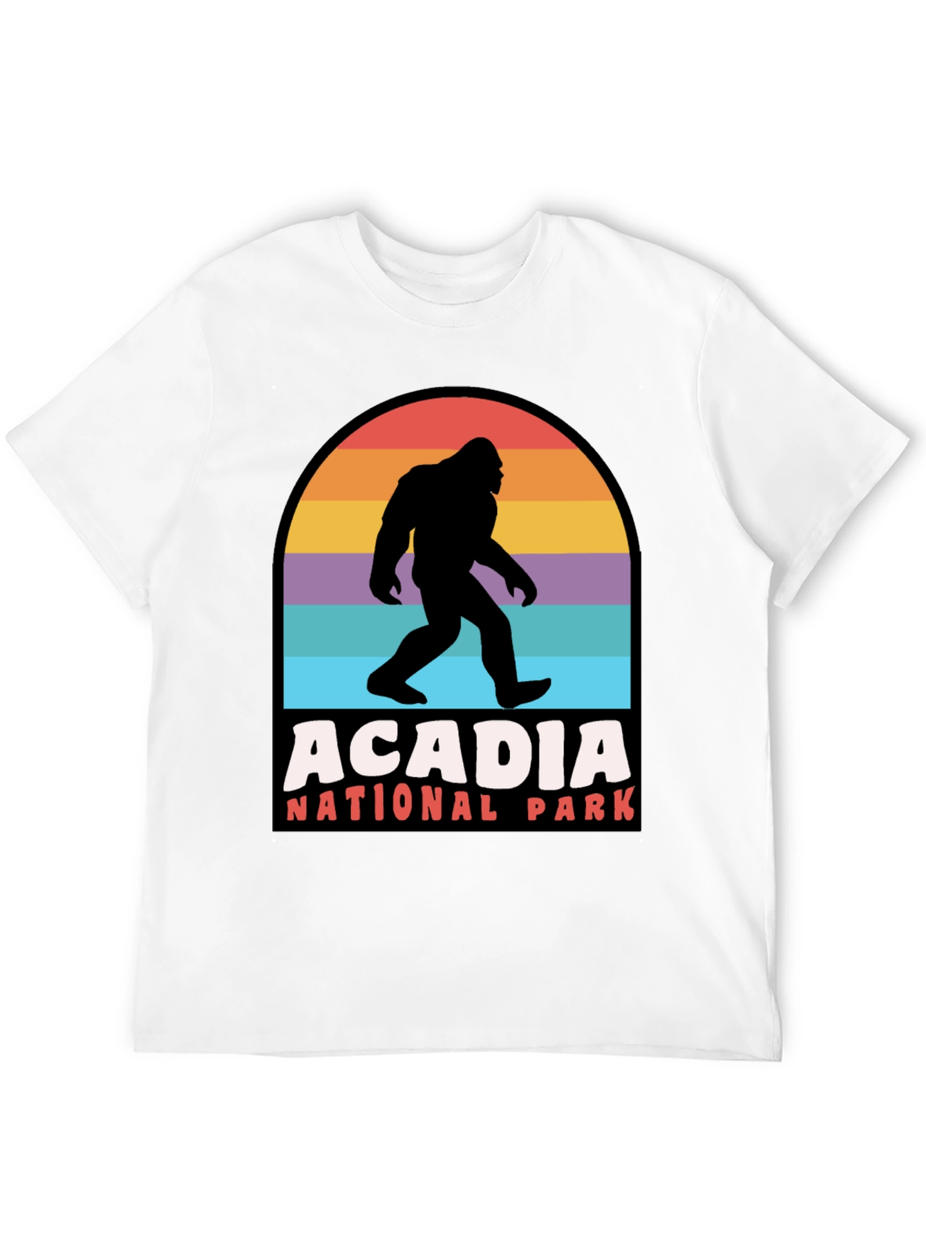 Acadia National Park Bigfoot T-Shirt