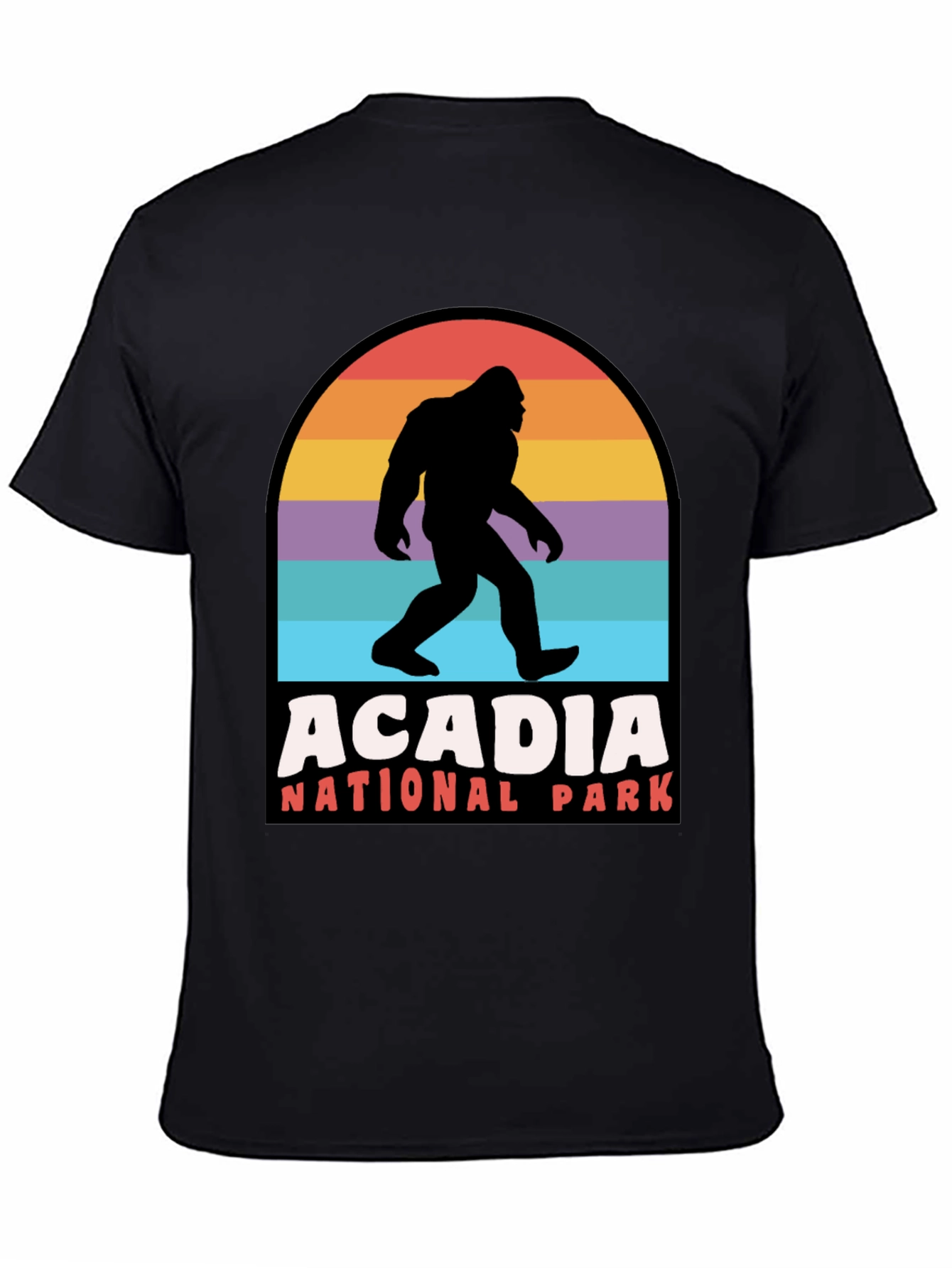 Acadia National Park Bigfoot T-Shirt