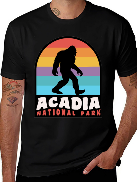 Acadia National Park Bigfoot T-Shirt