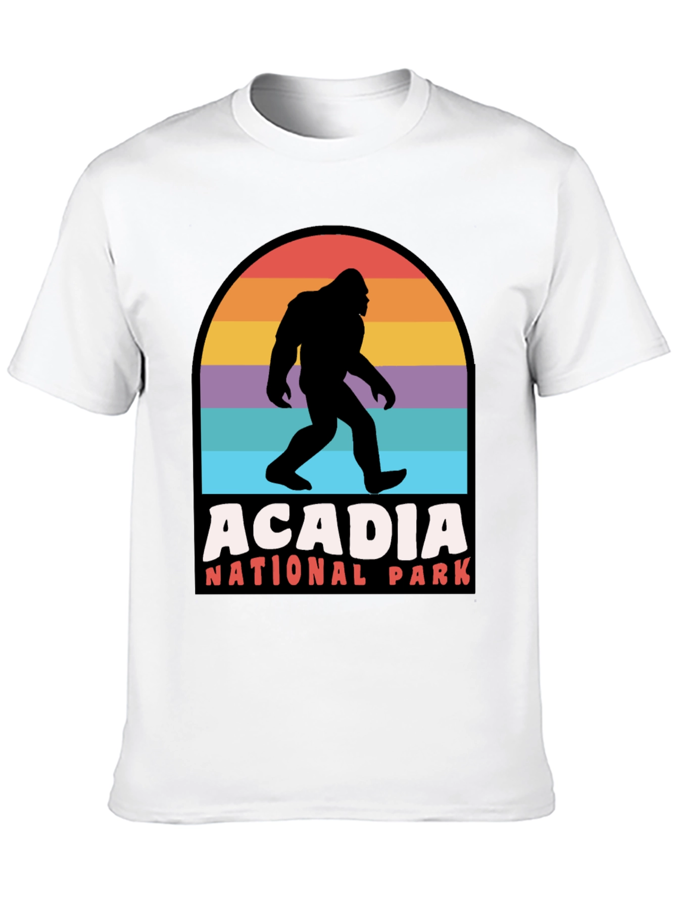 Acadia National Park Bigfoot T-Shirt