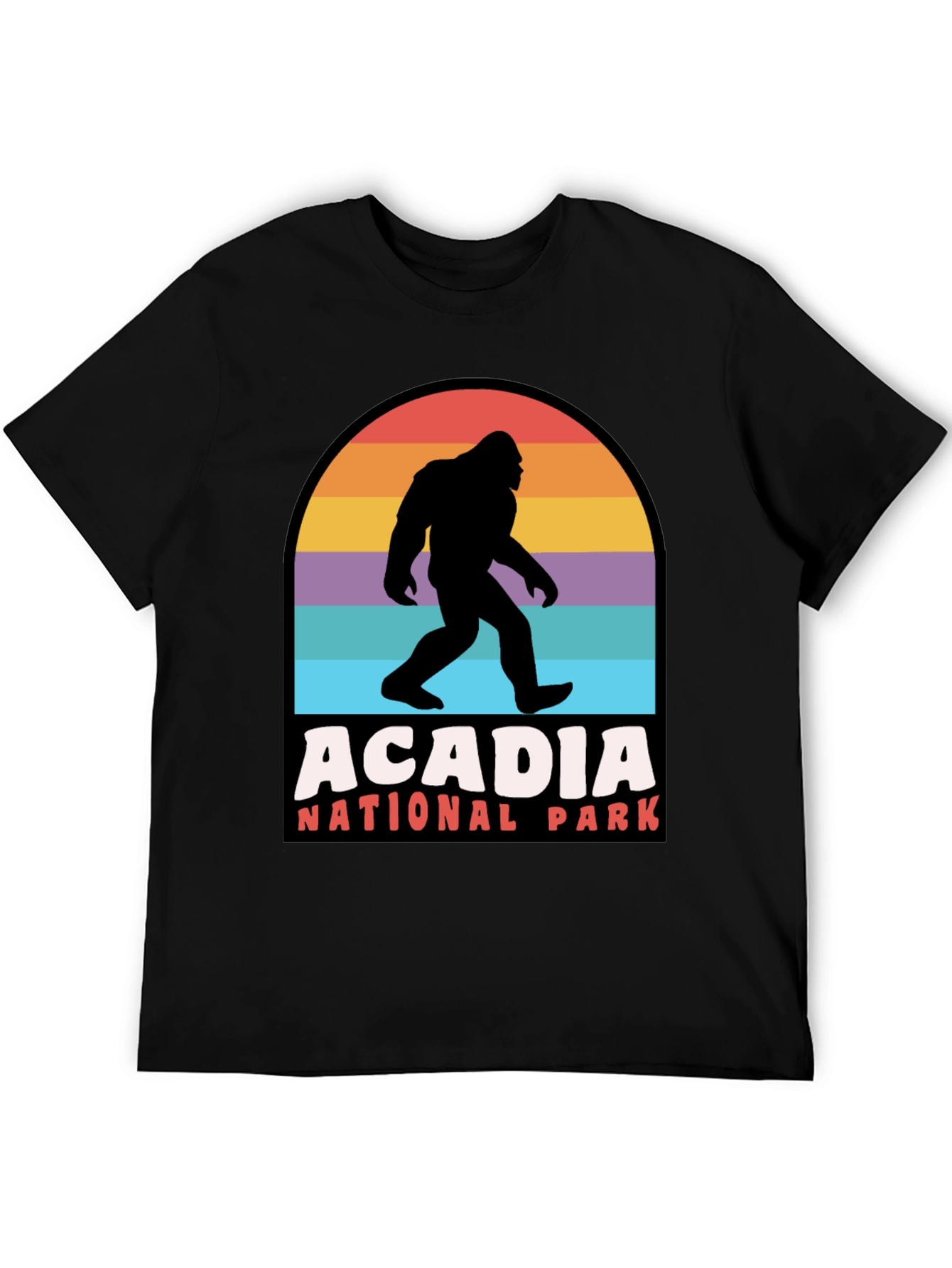 Acadia National Park Bigfoot T-Shirt