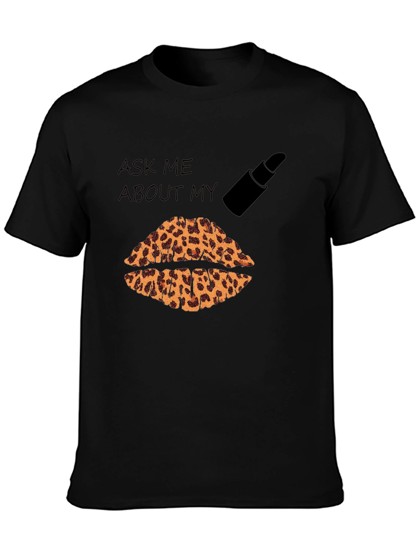 Leopard Lips Graphic T-Shirt