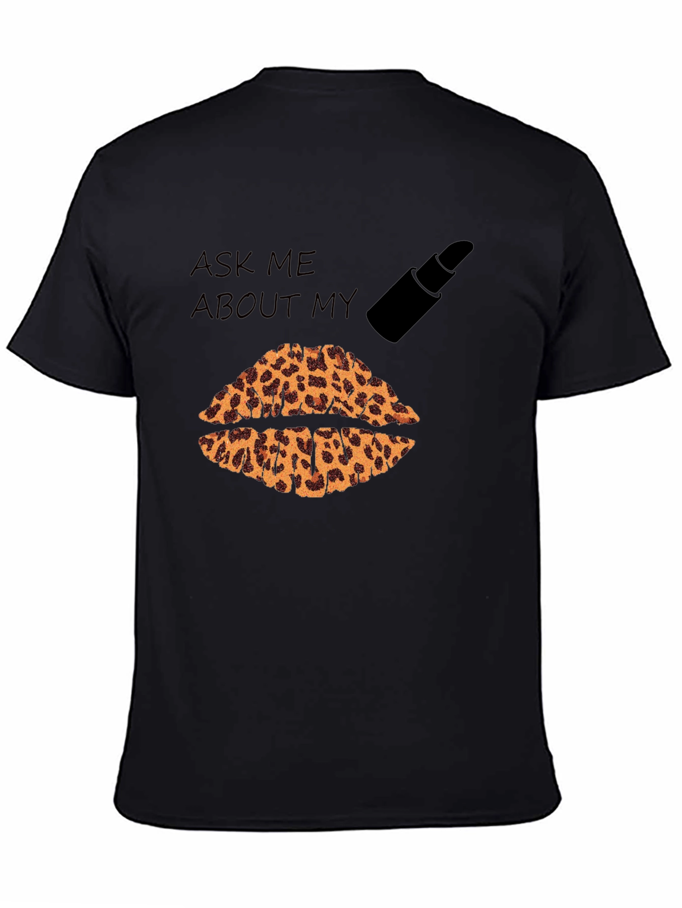 Leopard Lips Graphic T-Shirt