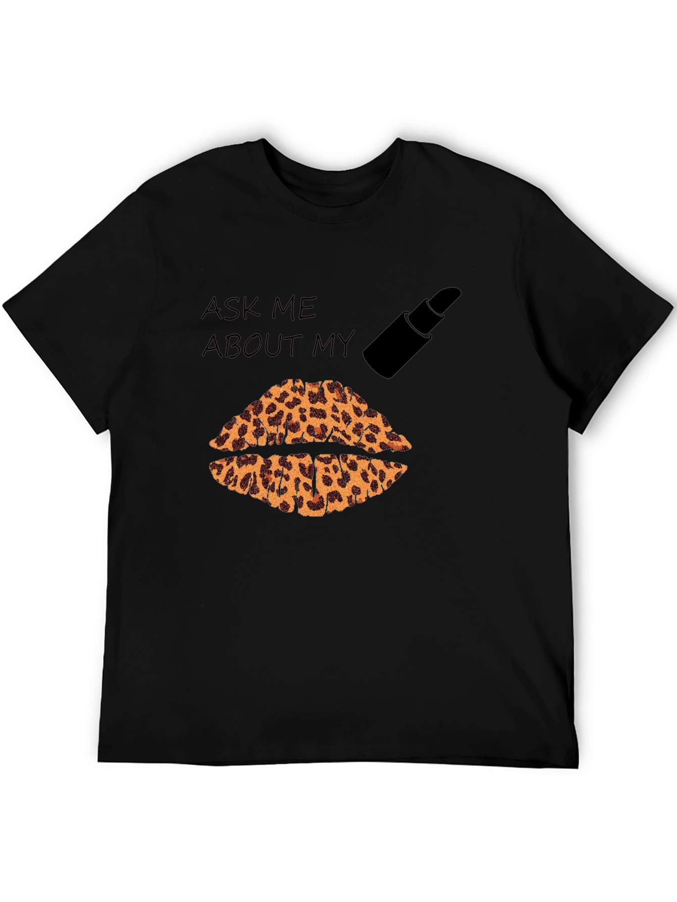 Leopard Lips Graphic T-Shirt