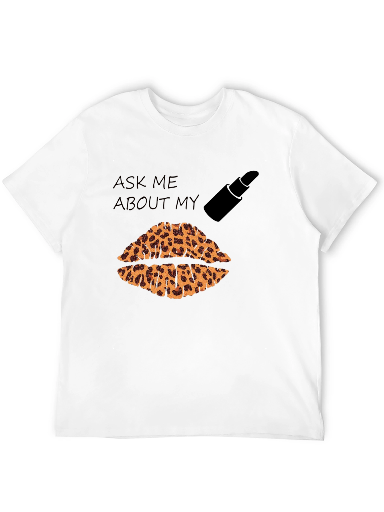 Leopard Lips Graphic T-Shirt