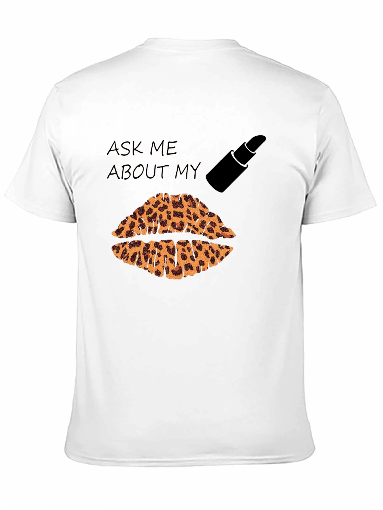 Leopard Lips Graphic T-Shirt