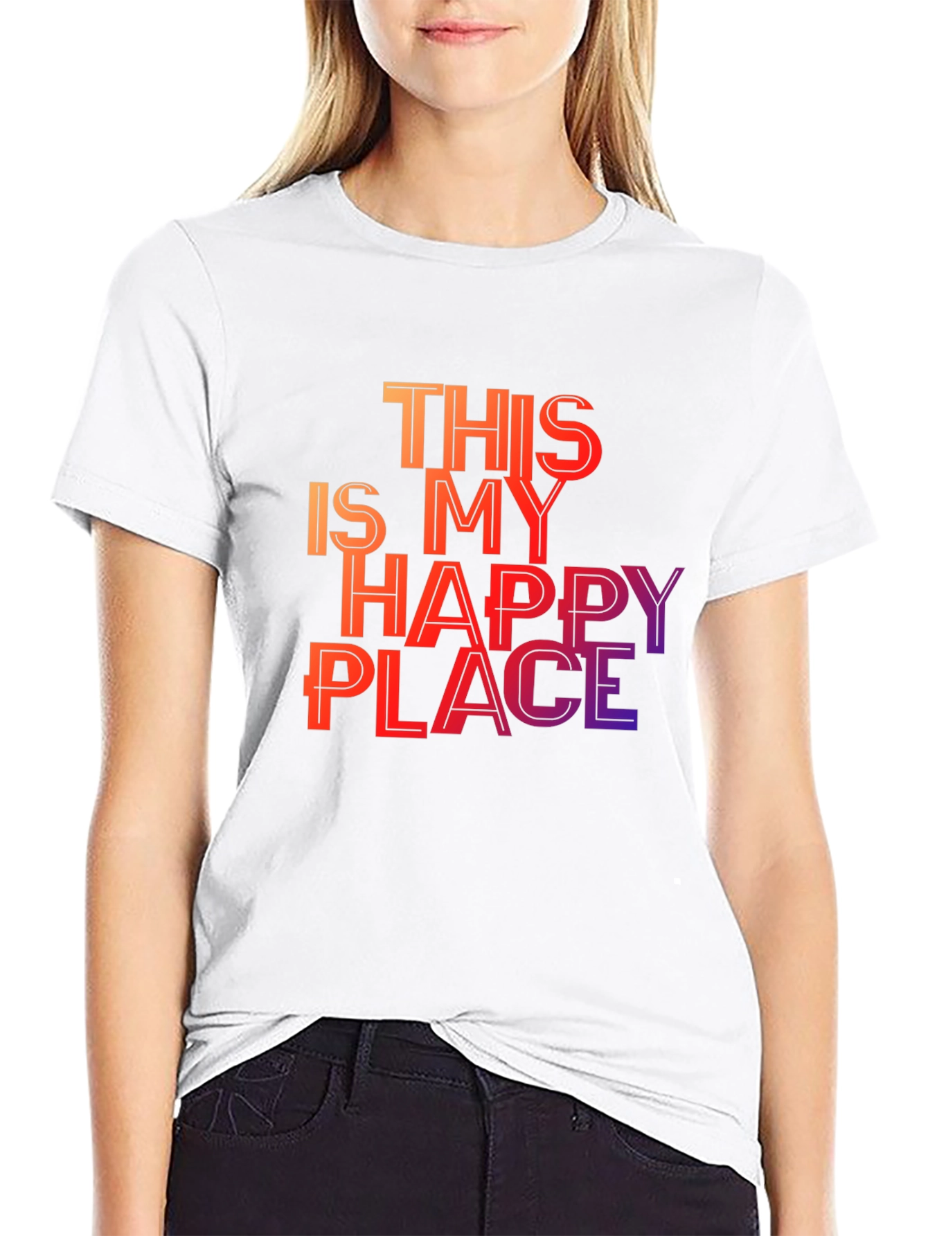 Happy Place Graphic T-Shirt - Unisex
