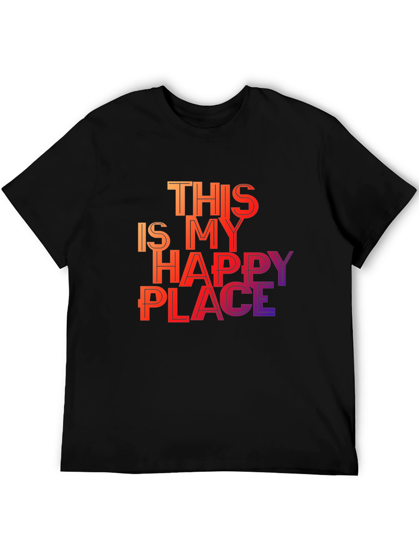 Happy Place Graphic T-Shirt - Unisex