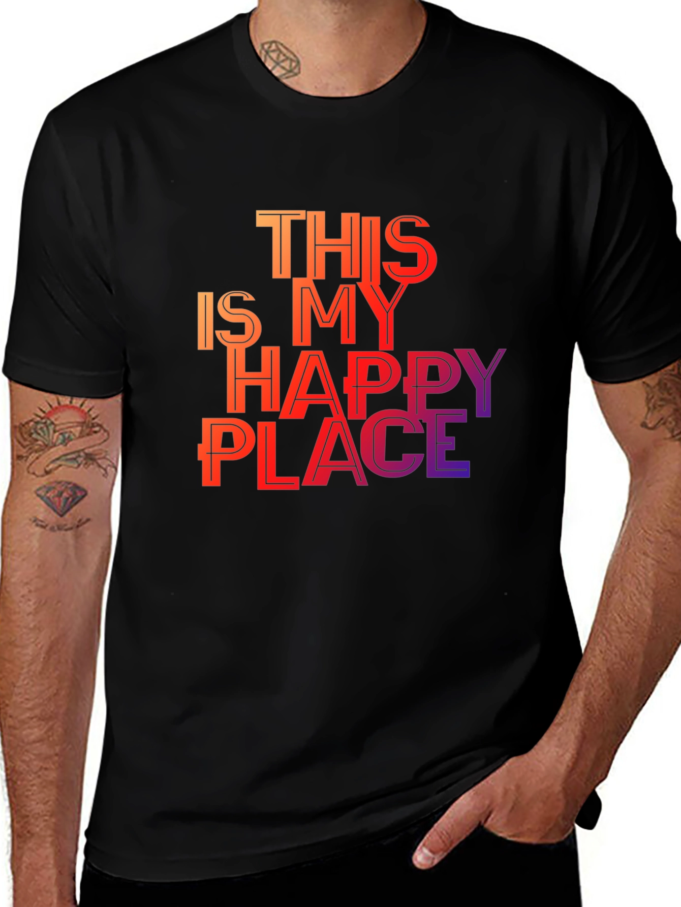 Happy Place Graphic T-Shirt - Unisex