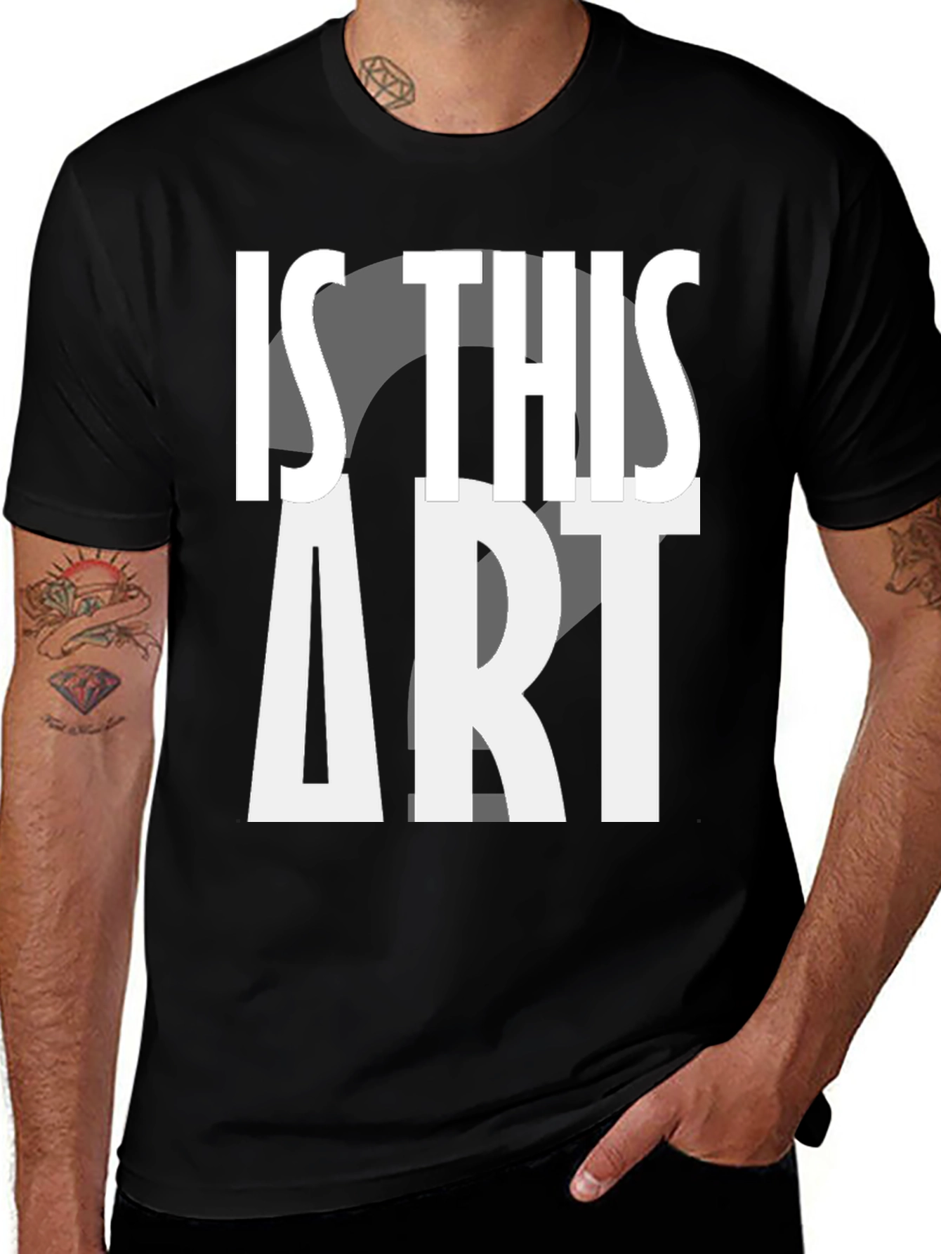 Is This Art? Graphic T-Shirt - Menswear