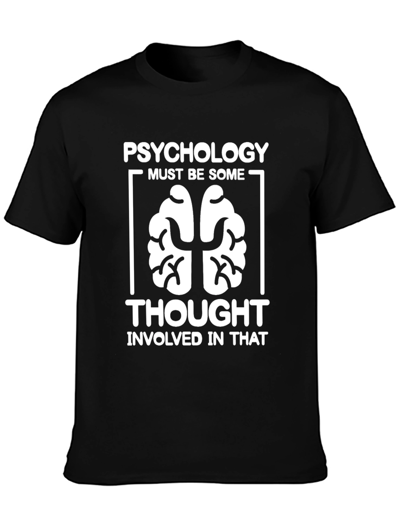 Psychology Thought T-Shirt Funny Brain Tee