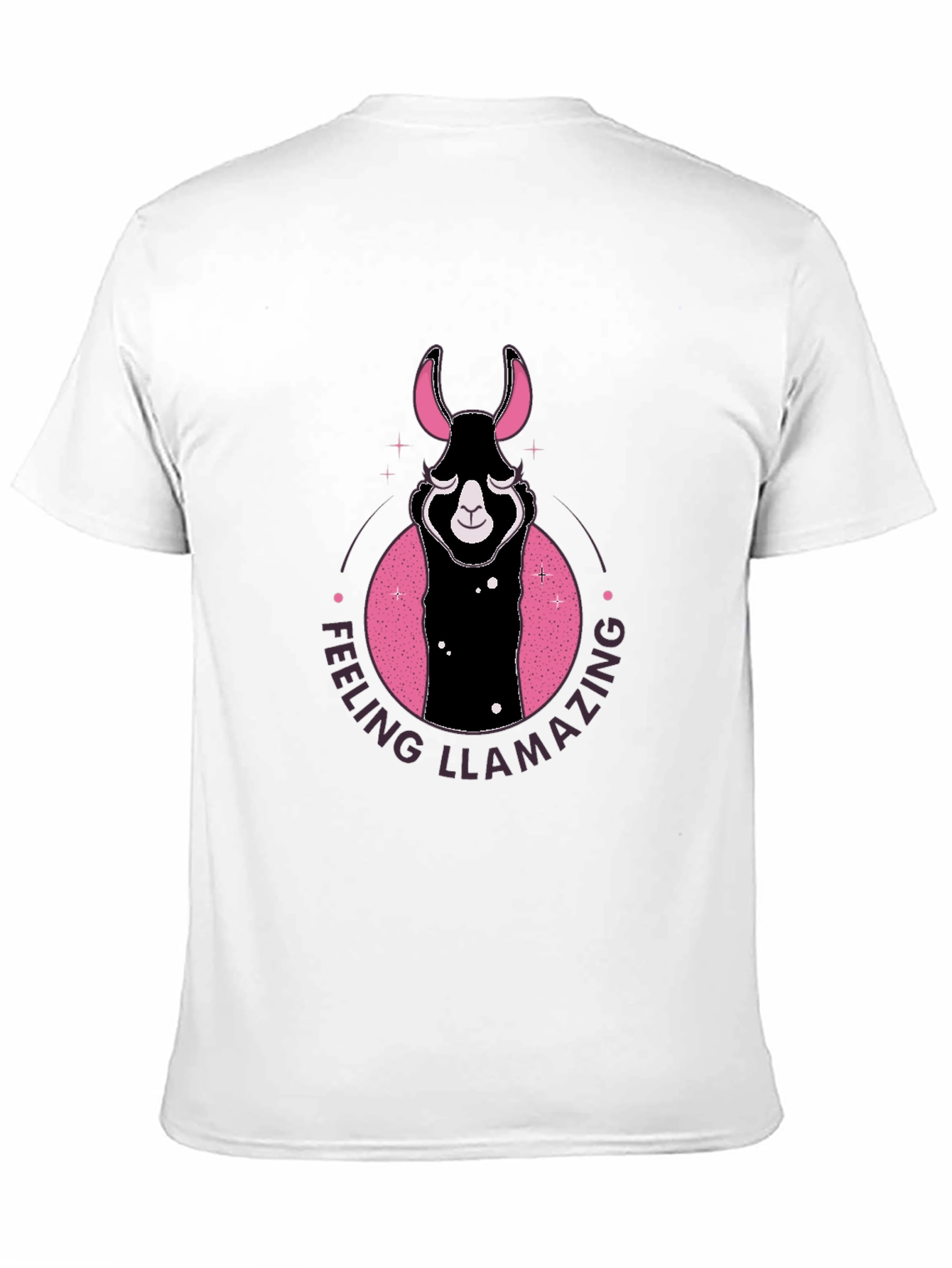 Feeling Llamazing Black Graphic Tee