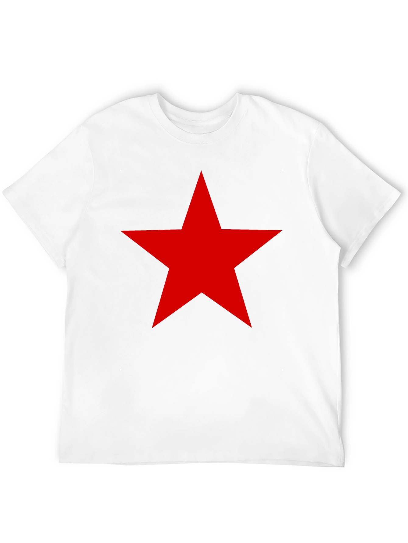 Red Star Graphic Tee - Black
