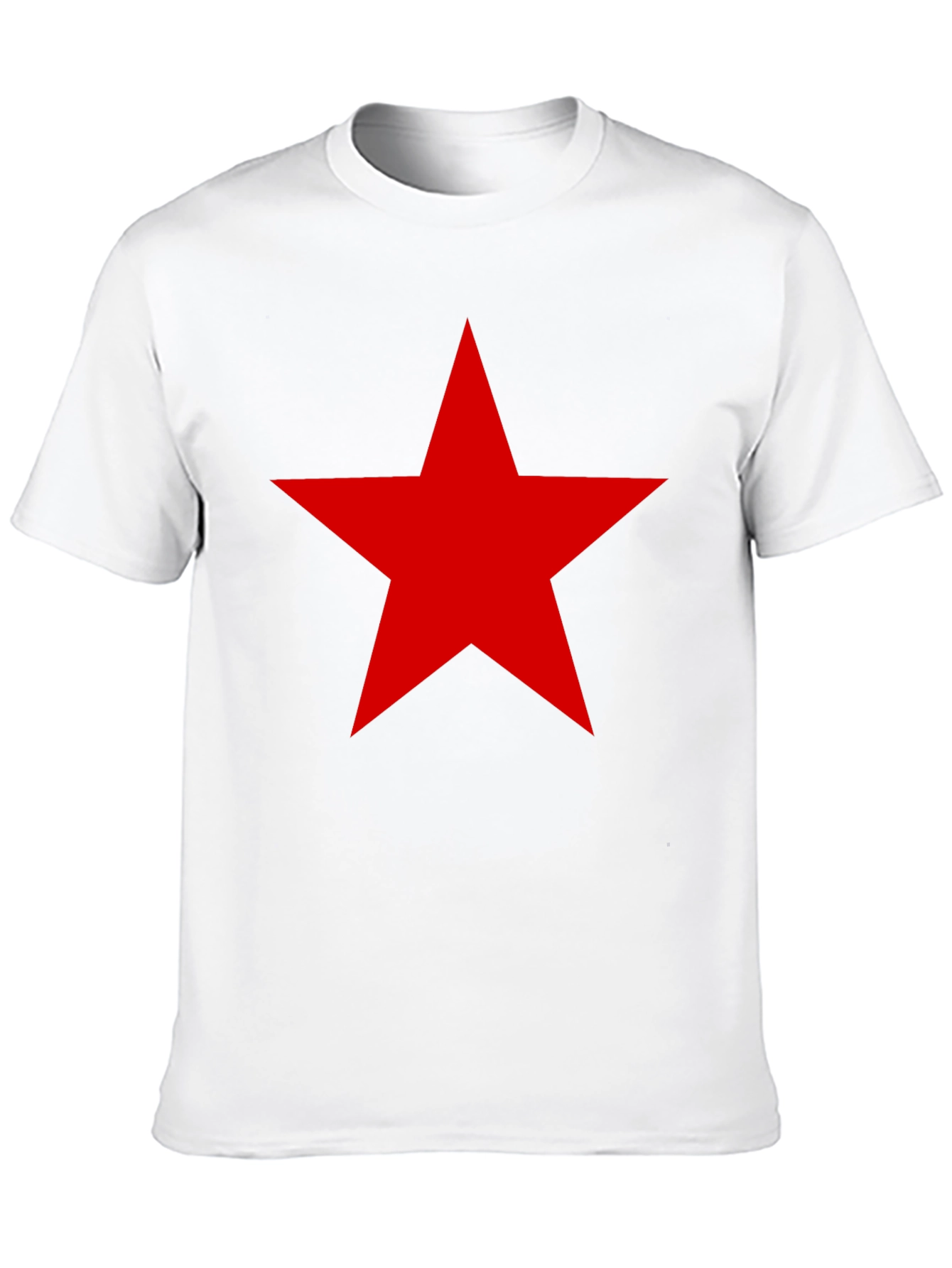 Red Star Graphic Tee - Black