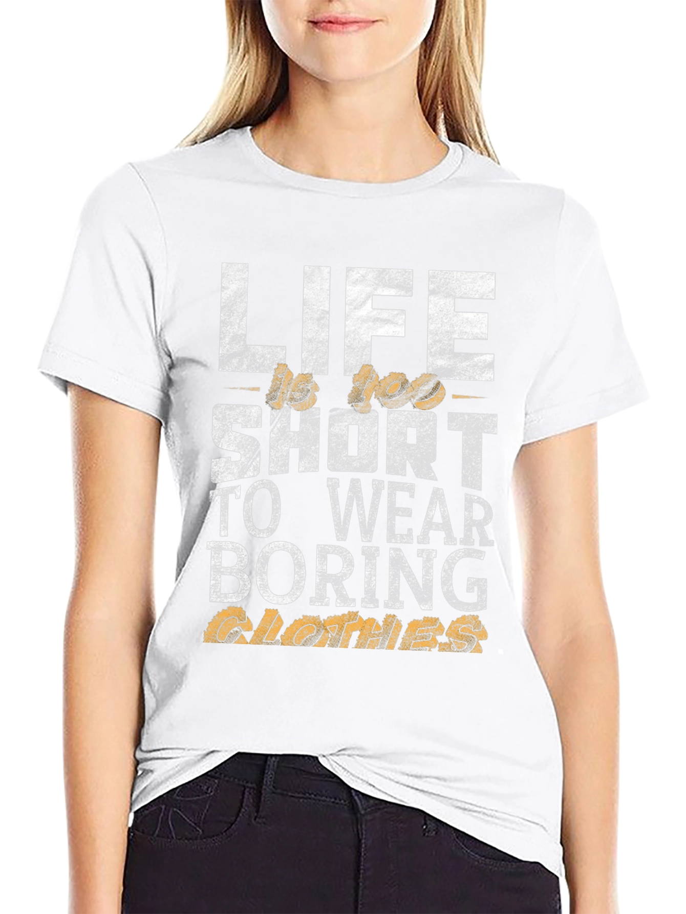 Lifes Too Short - Fun Graphic T-Shirt