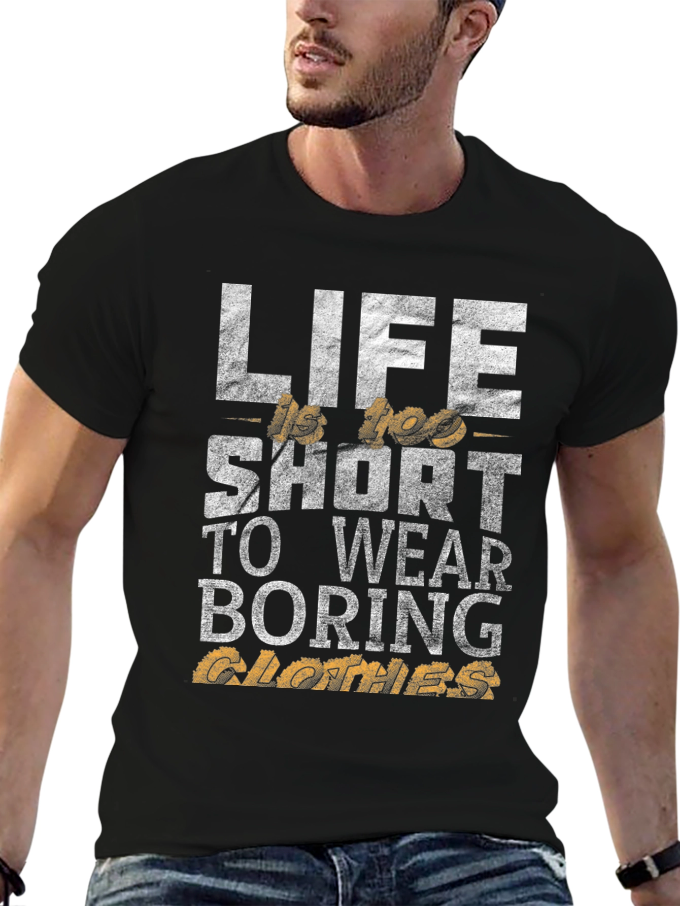 Lifes Too Short - Fun Graphic T-Shirt