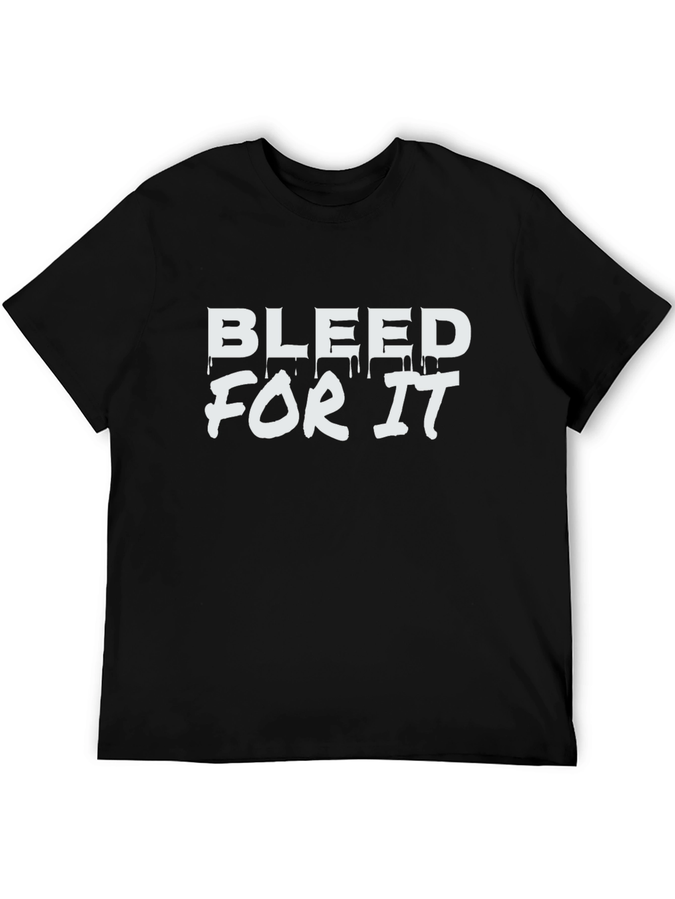 Bleed For It Black Graphic Tee