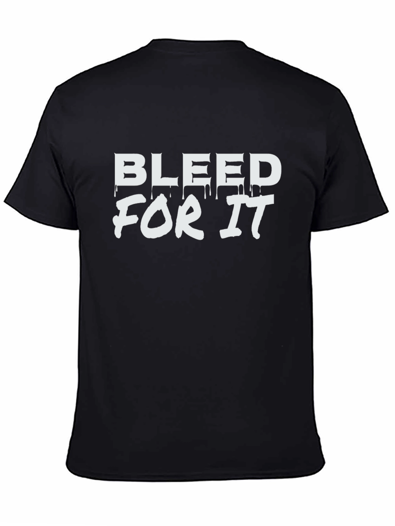 Bleed For It Black Graphic Tee