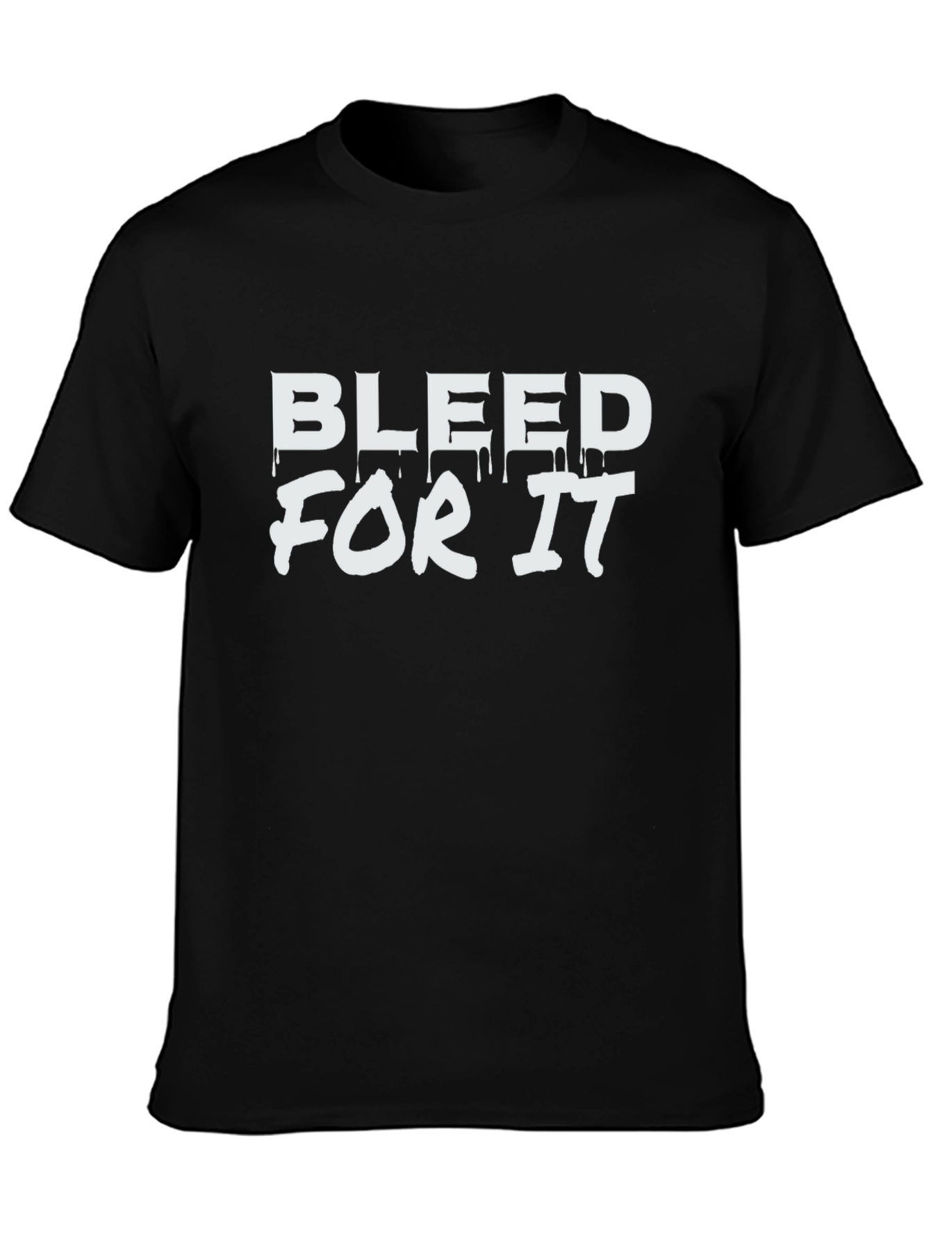 Bleed For It Black Graphic Tee