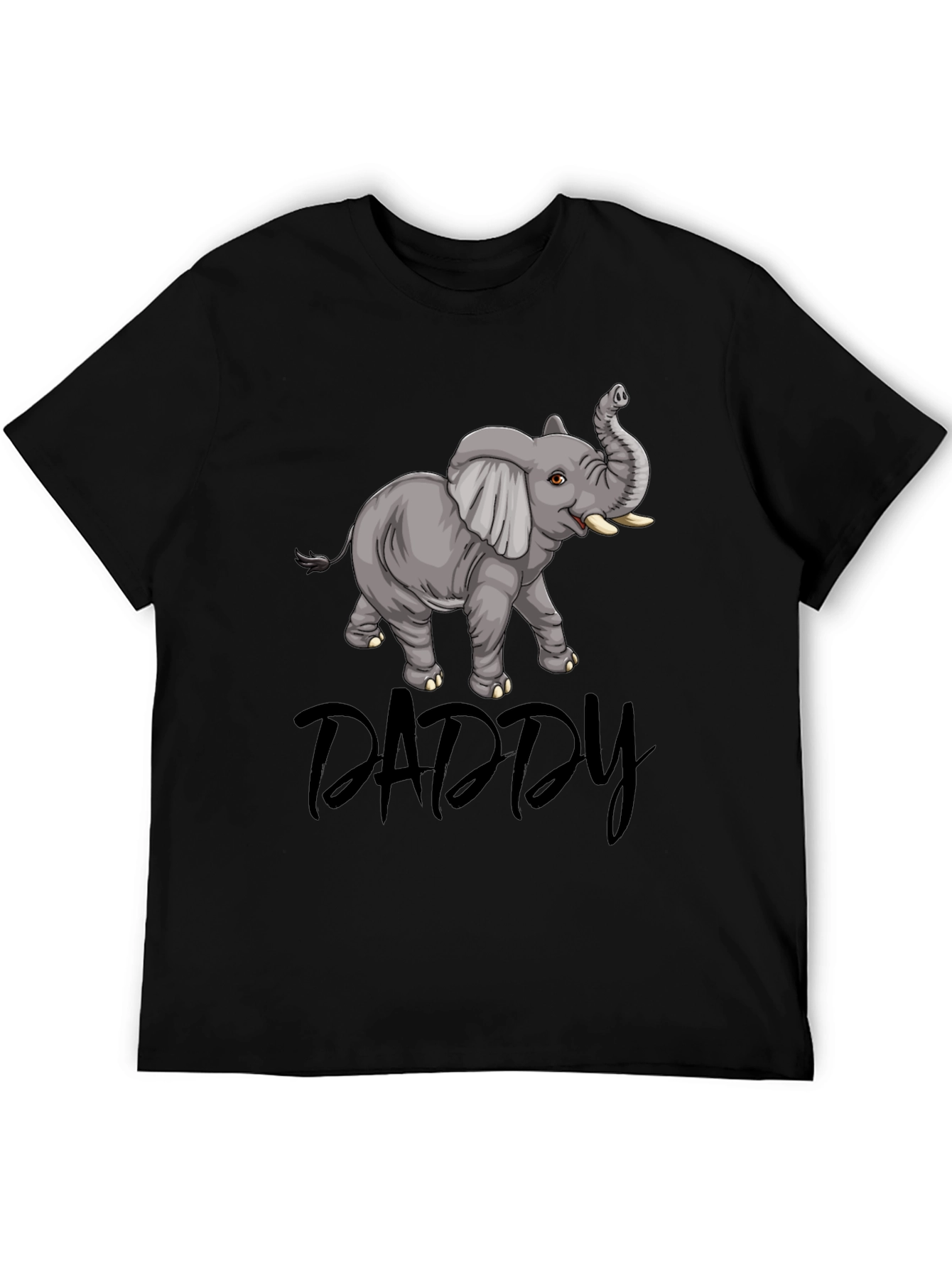 Daddy Elephant T-Shirt - Cute Family Matching Tee