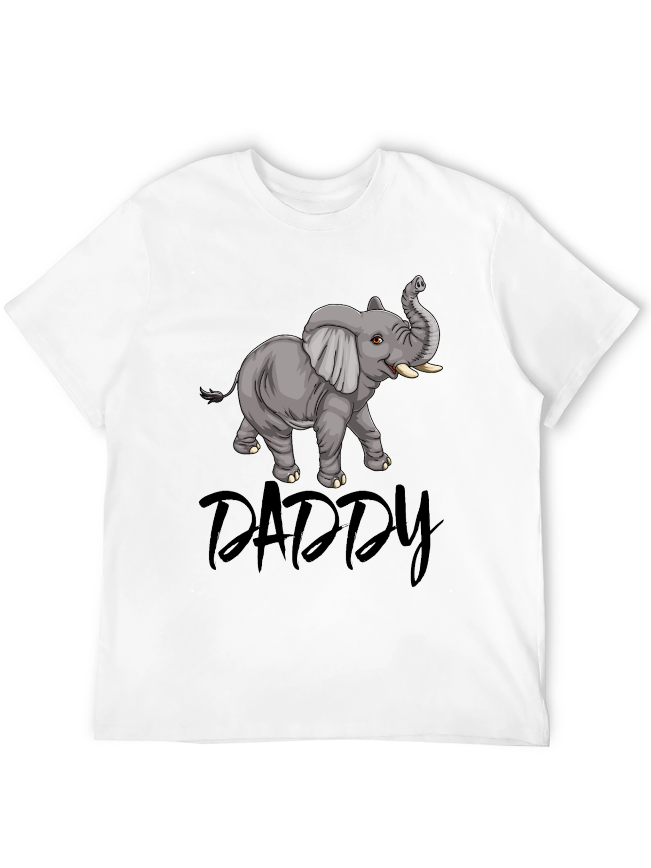 Daddy Elephant T-Shirt - Cute Family Matching Tee