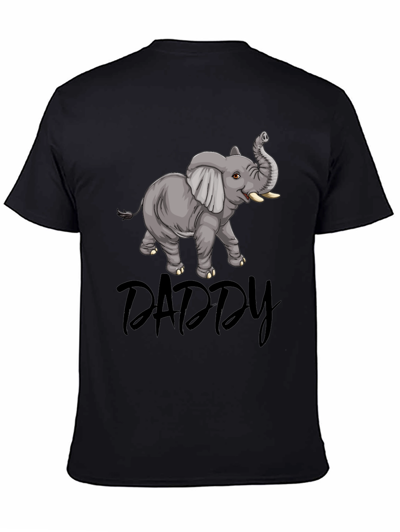 Daddy Elephant T-Shirt - Cute Family Matching Tee