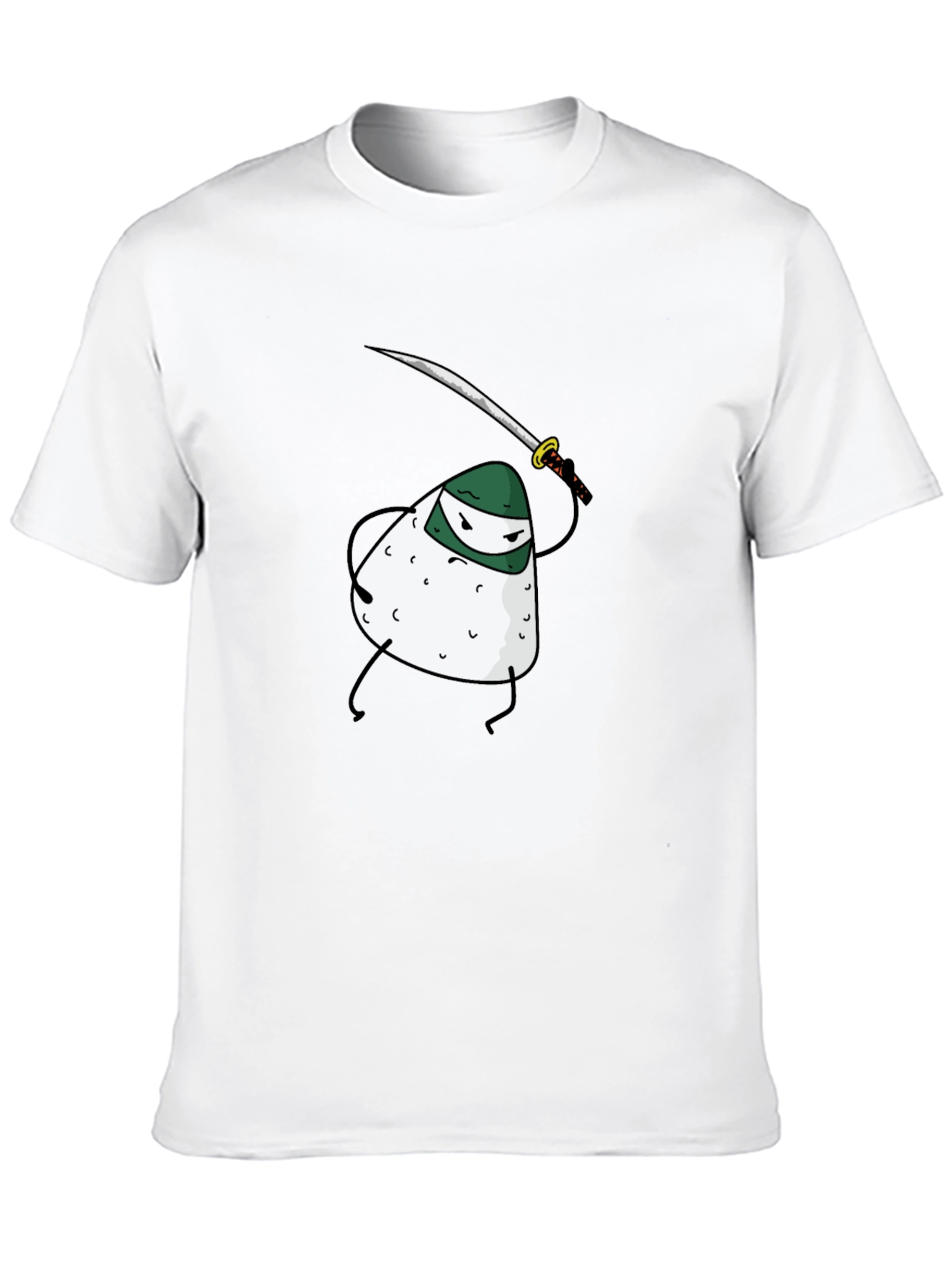 Ninja Onigiri Funny Graphic T-Shirt