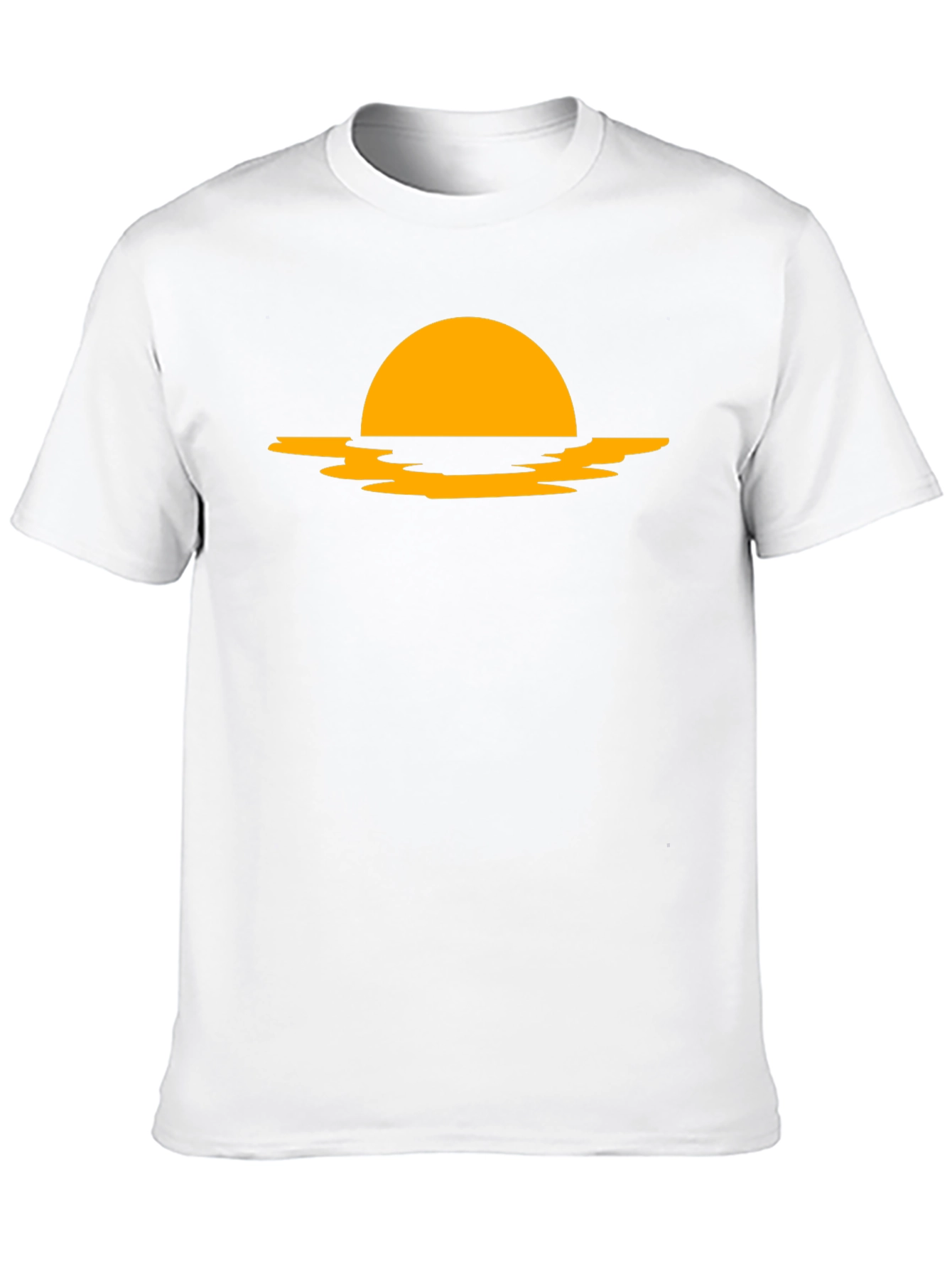 Sunset Silhouette Black Tee