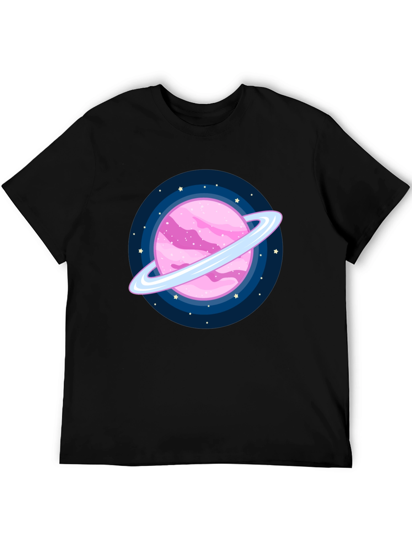 Pink Planet T-Shirt - Galactic Style
